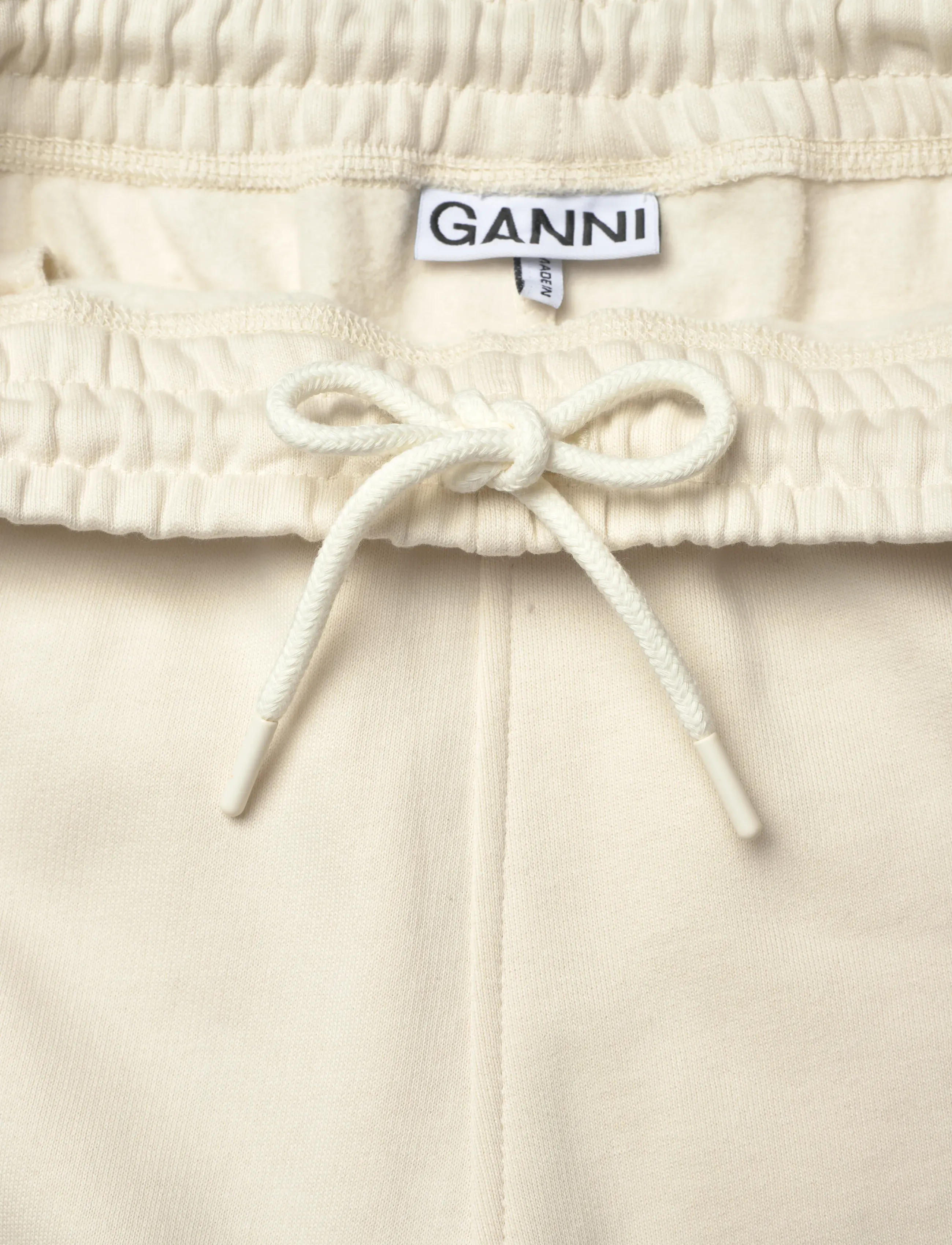GANNI - Elasticated Pants - hosen - egret - 3
