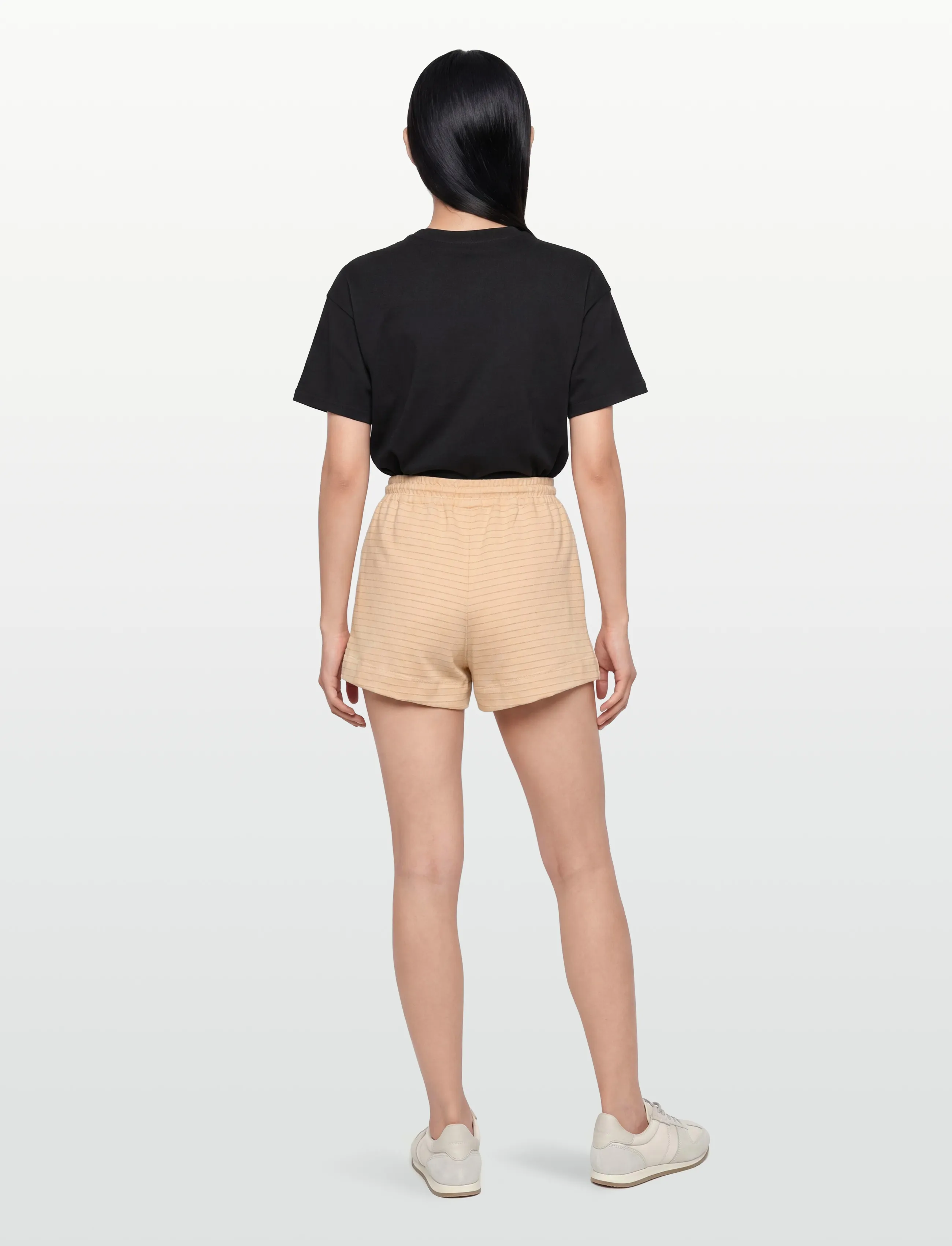 Ganni Drawstring Shorts dam – bild 3
