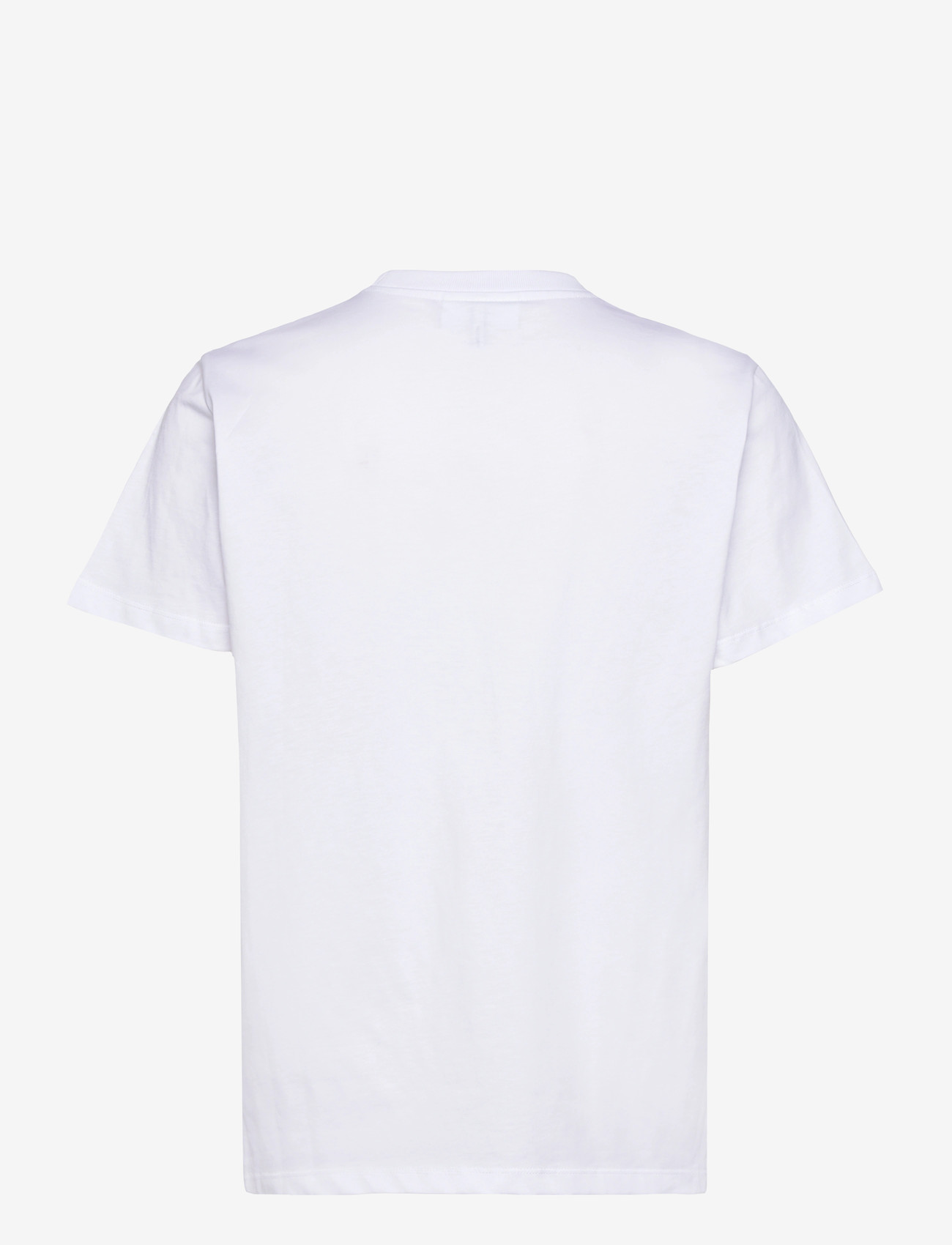 GANNI - Teddy Print Cotton T-Shirt - t-shirts - bright white - 1