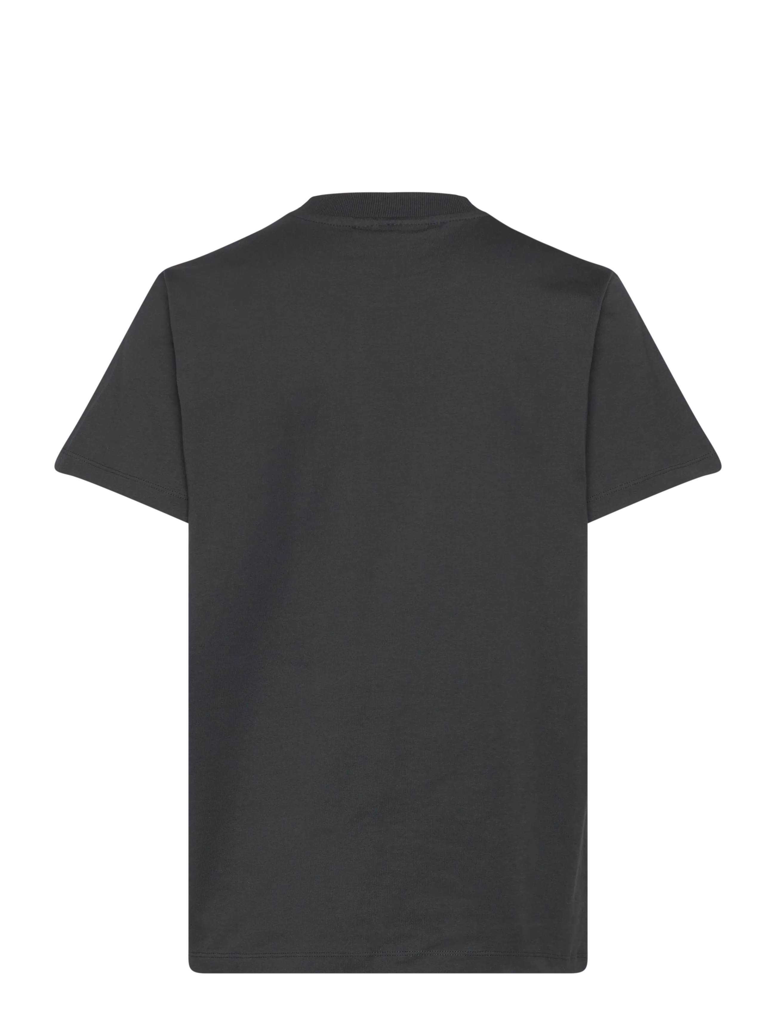 GANNI - Flower Print T-Shirt - t-shirts - phantom - 2