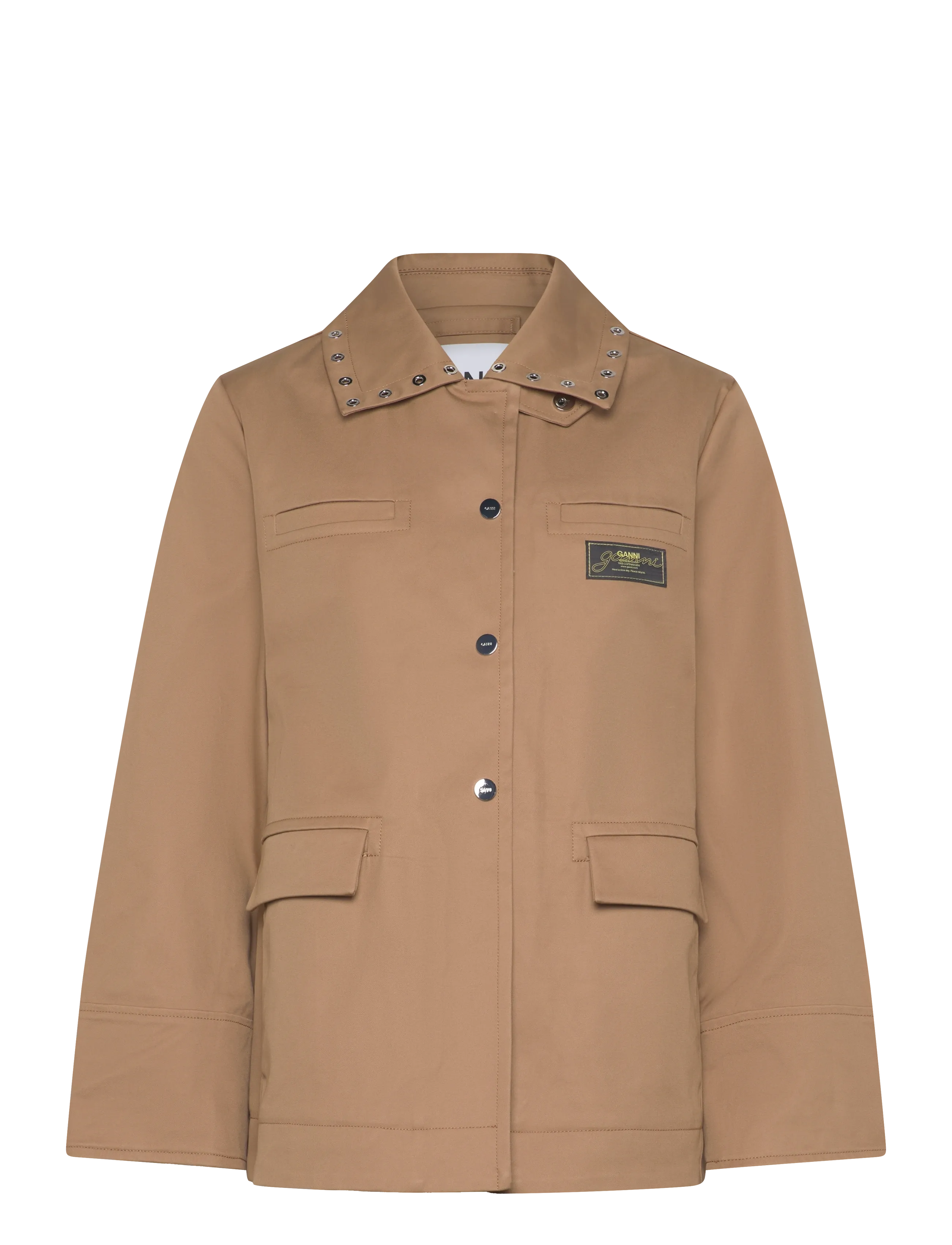 GANNI Jacke Braun - 40 - Damen