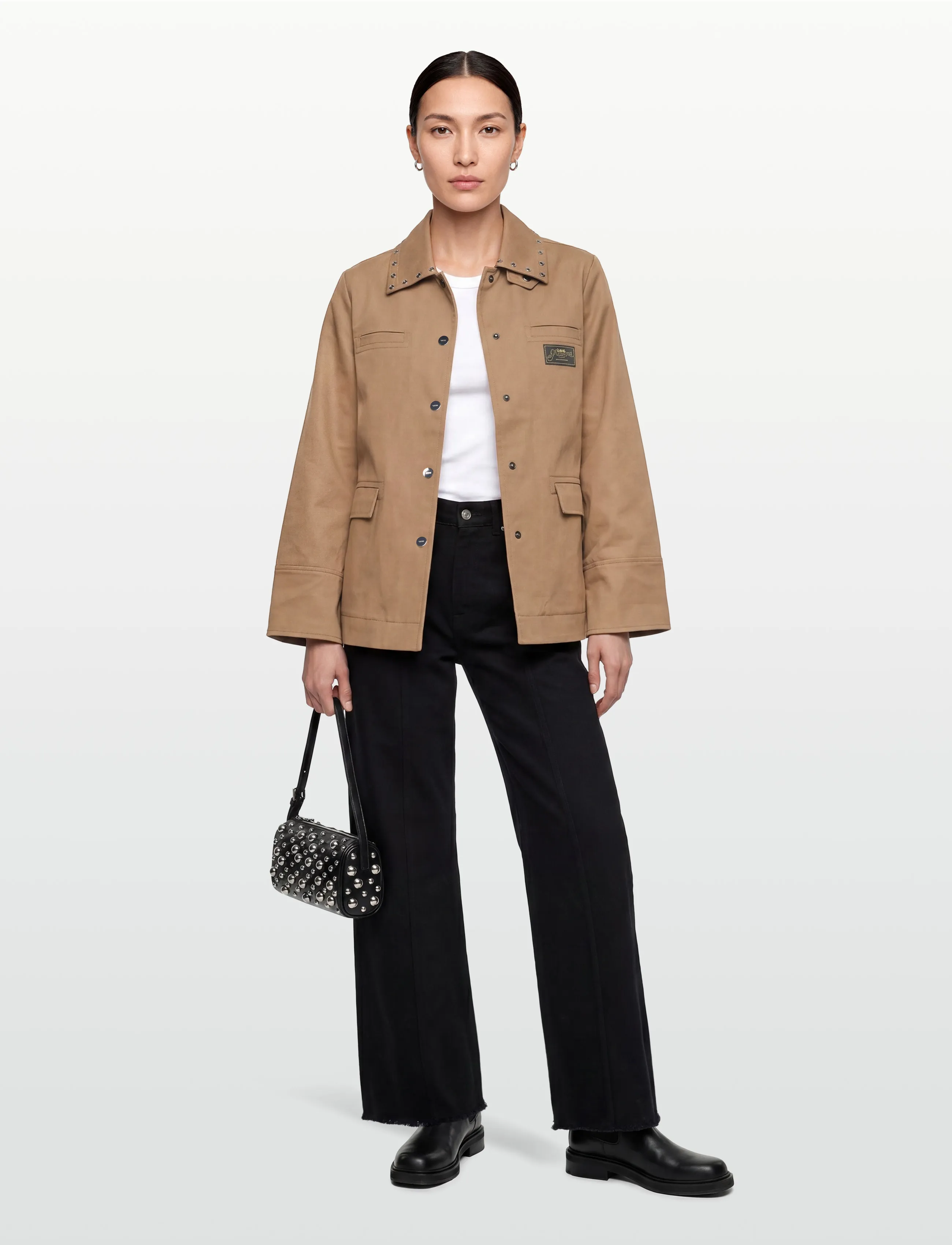 GANNI Jacket, 40, Jackets, Braun - Light-summer Frauen