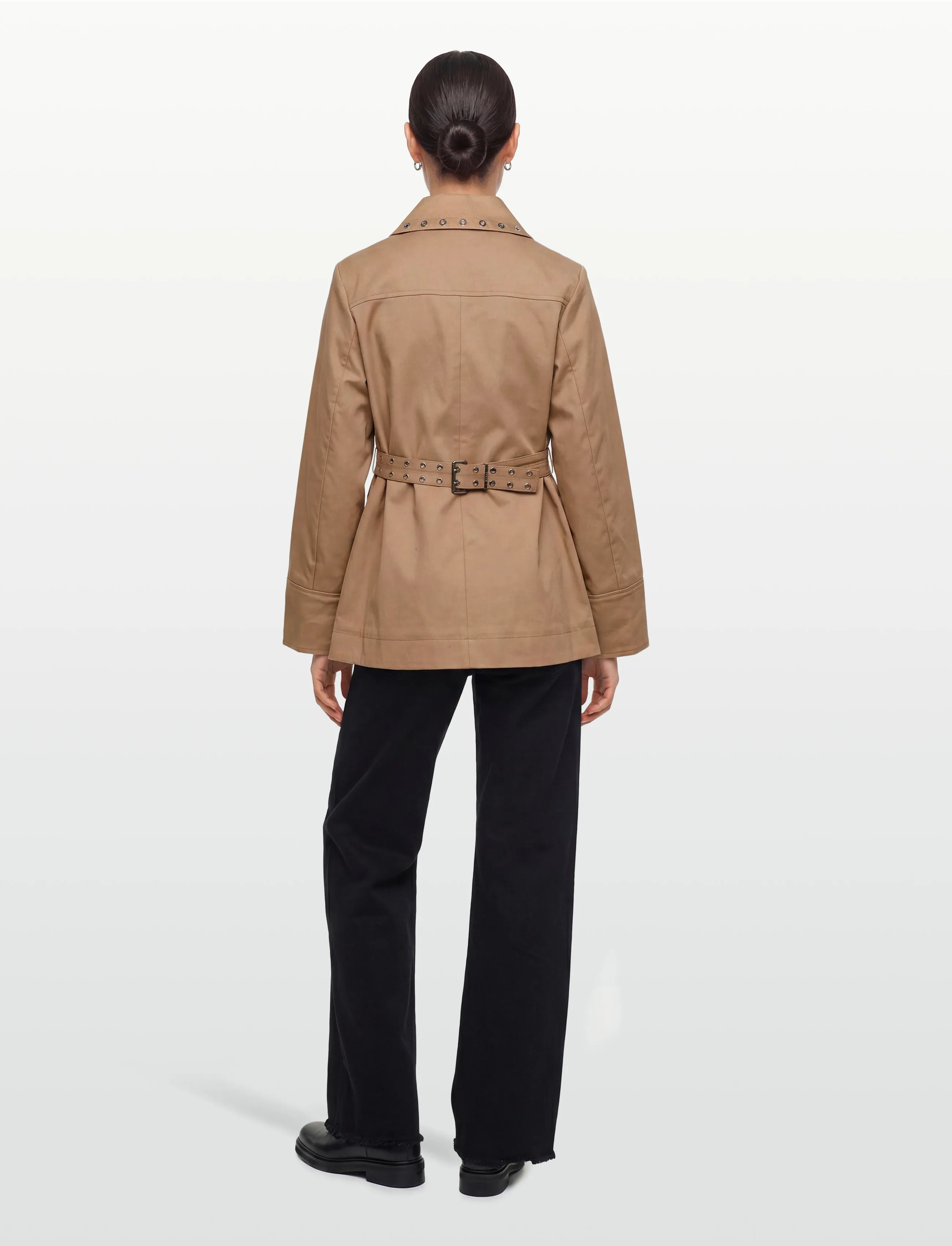GANNI - JACKET - kevättakit - tiger's eye - 4