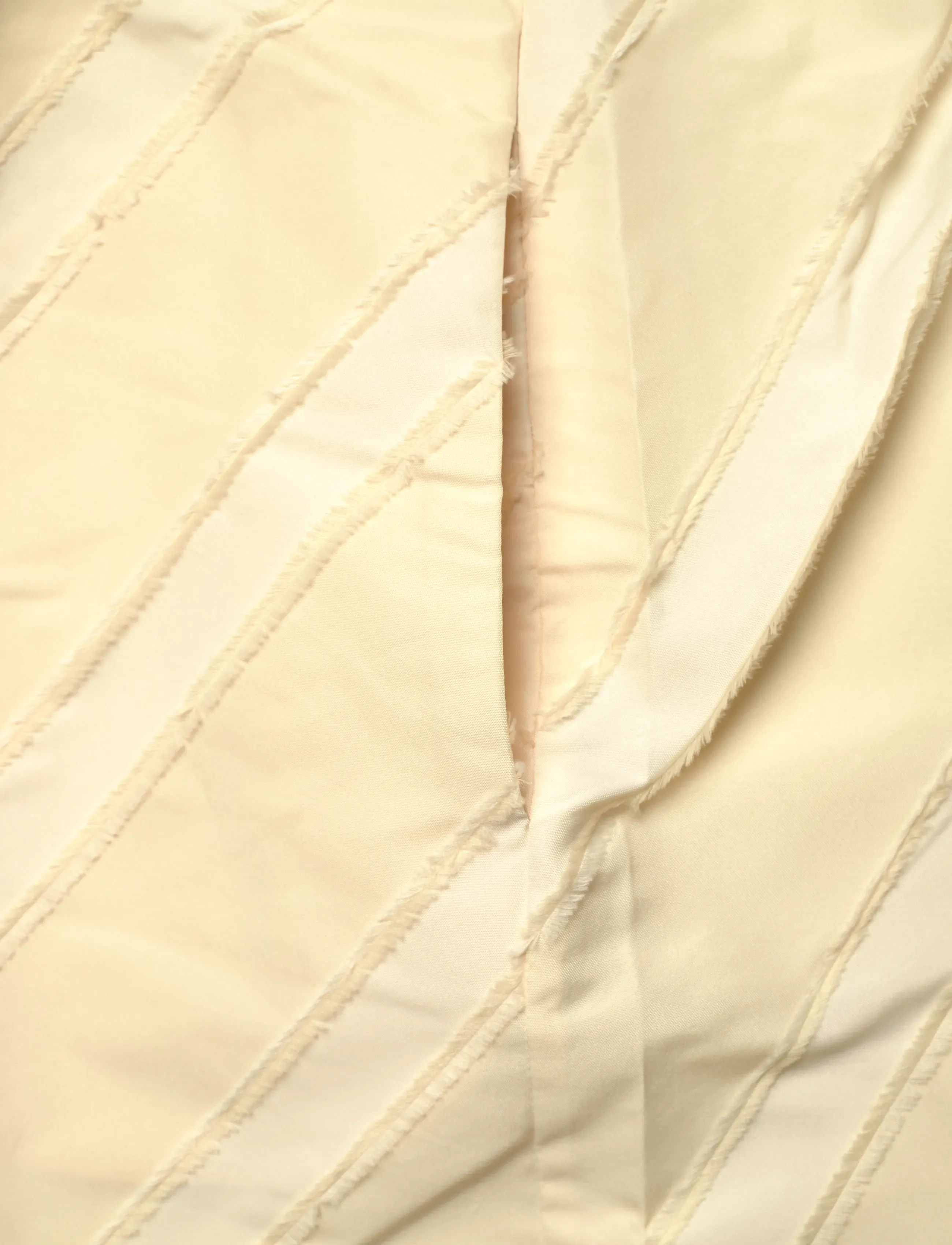 GANNI - STRIPE STRAP MAXI DRESS - cocktailkjoler - egret - 2