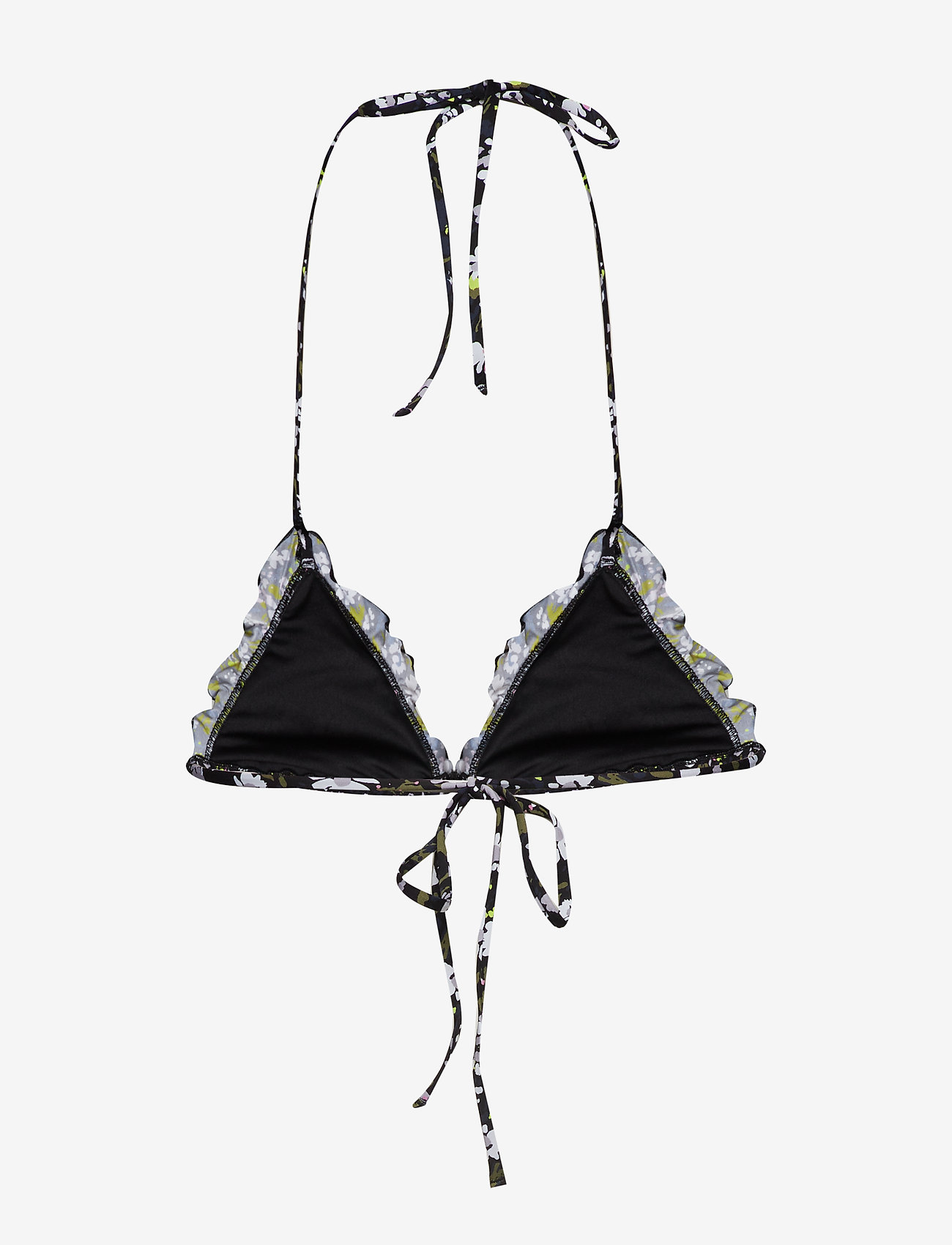 Ganni - Recycled Fabric Swimwear - black - 1