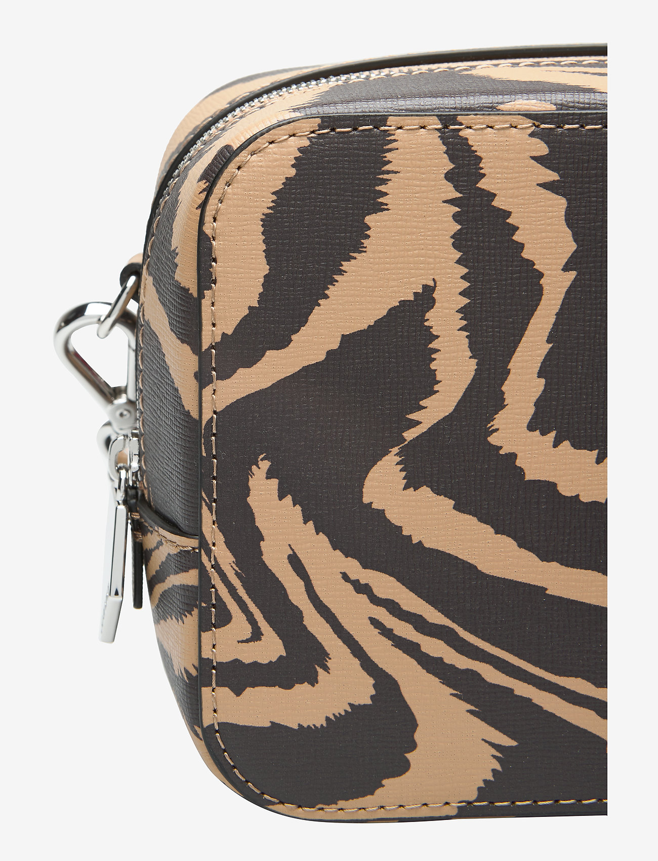 Ganni - Printed Leather Slg Bag - tannin - 4