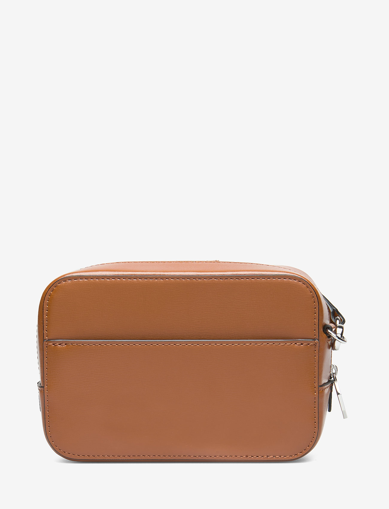 Ganni - Textured Leather Bag - cognac - 1