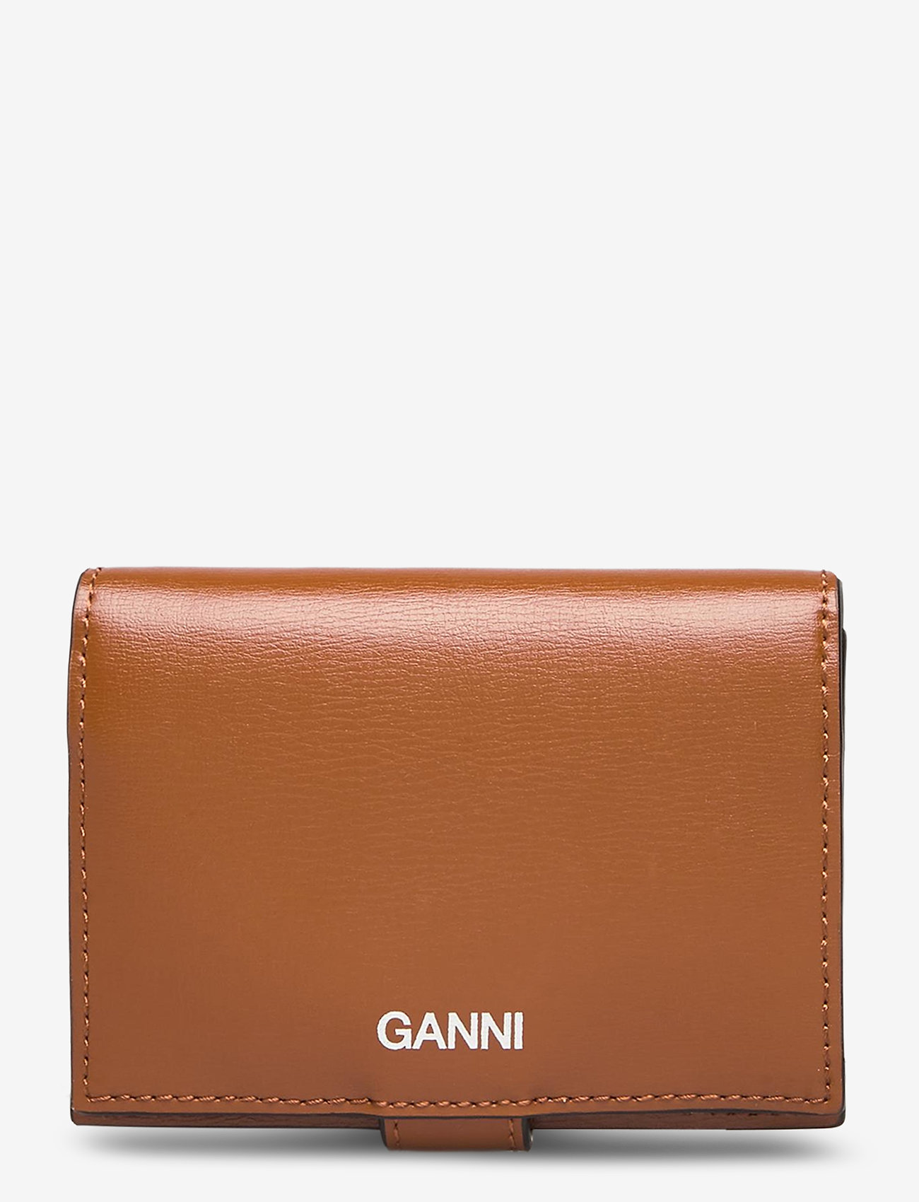 Ganni - Mini Wallet - cognac - 0