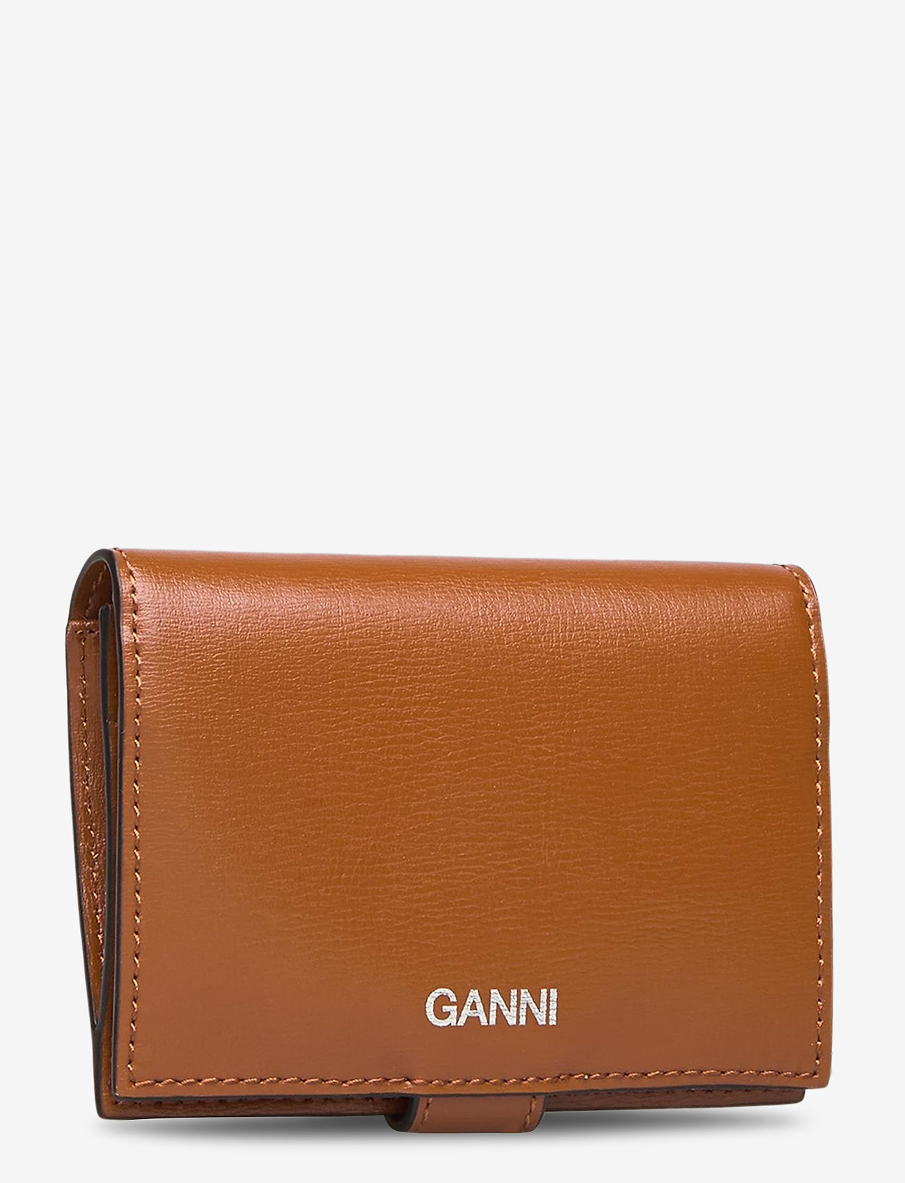 Ganni - Mini Wallet - cognac - 2