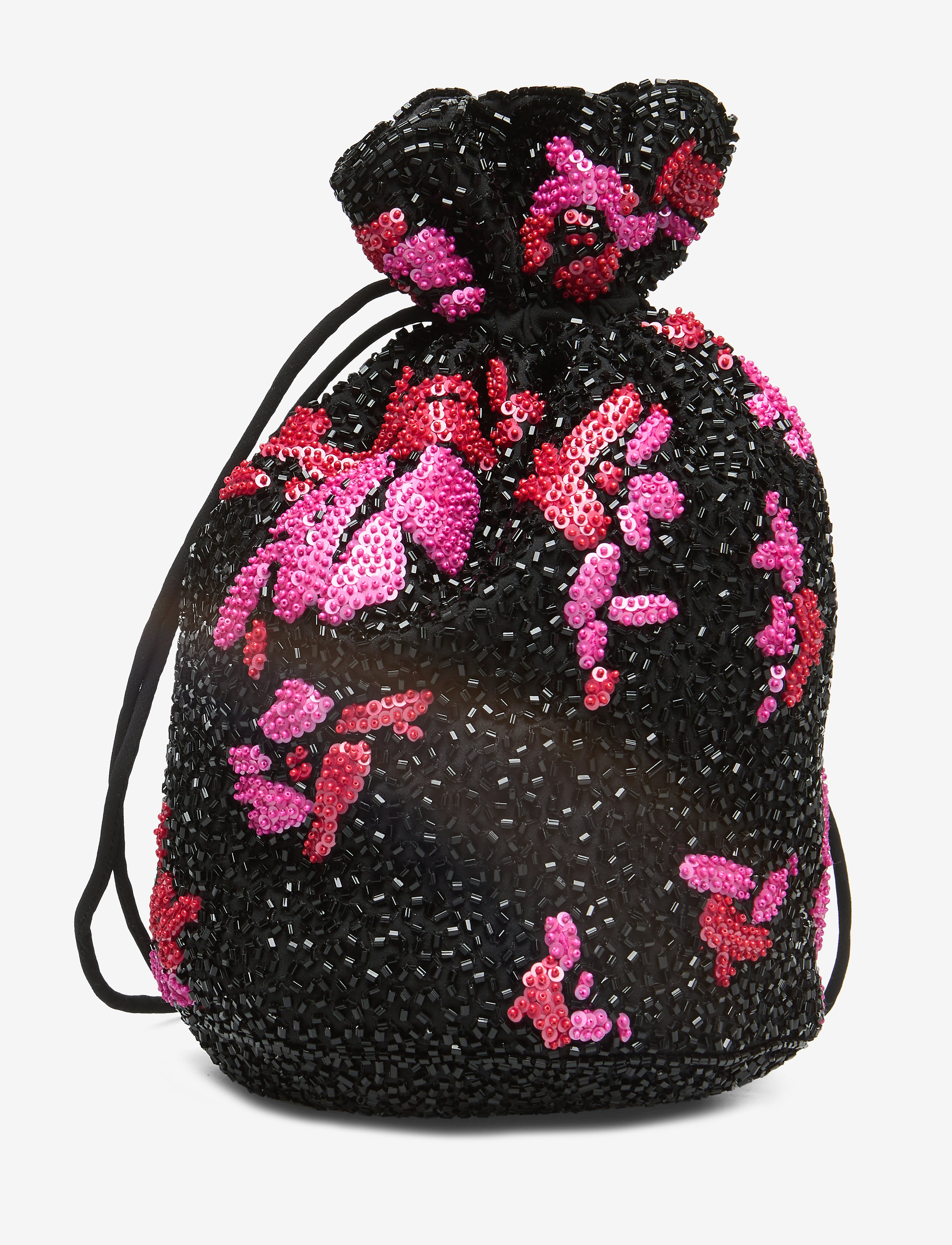Ganni - Hand Beaded Accessories Purse - black - 1
