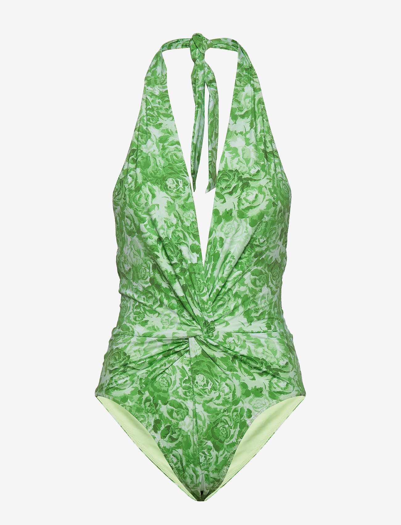 Ganni - Recycled Fabric Swimwear - patina green - 0