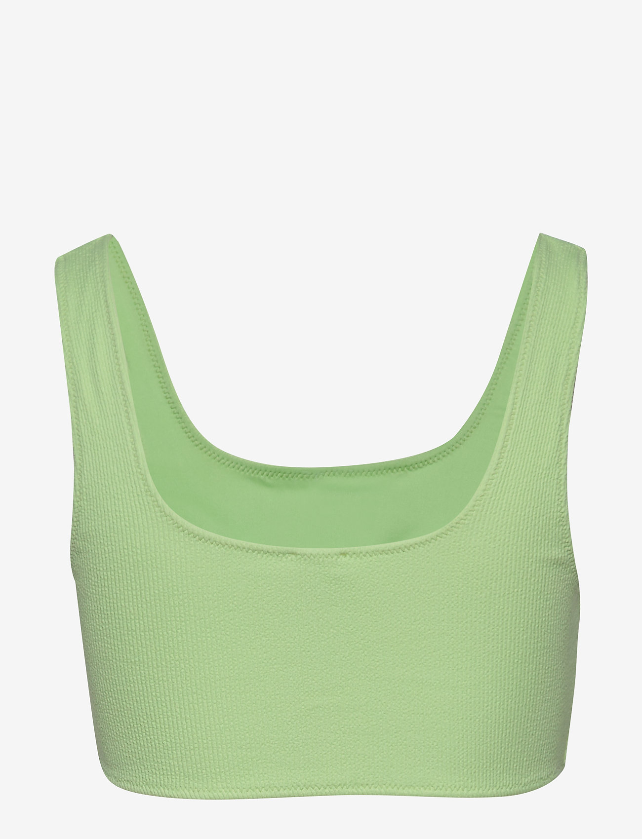 Ganni - Recycled Textured Swimwear - patina green - 1