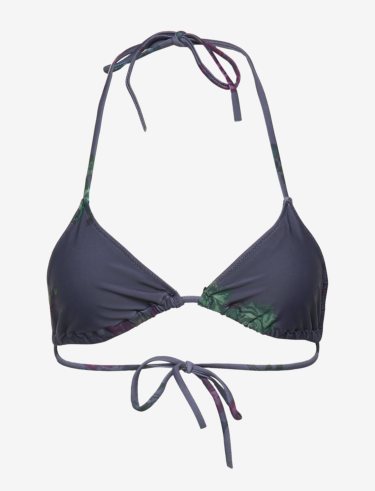 Ganni - Recycled Printed Swimwear - phantom - 0