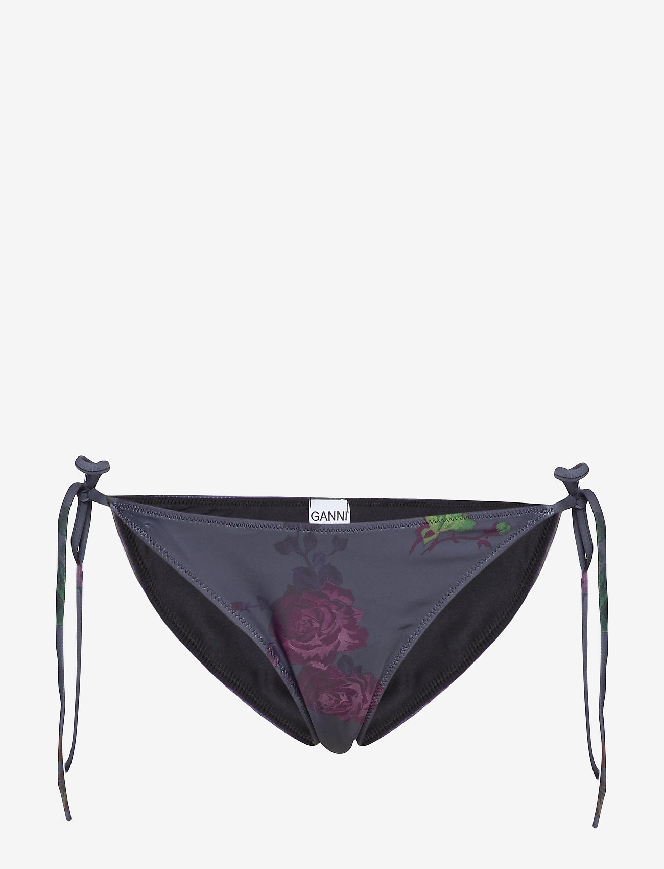 Ganni - Recycled Printed Swimwear - phantom - 0