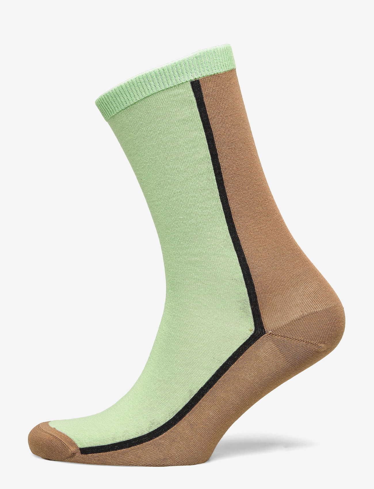 Ganni - Cotton Blend Socks - ermine - 0