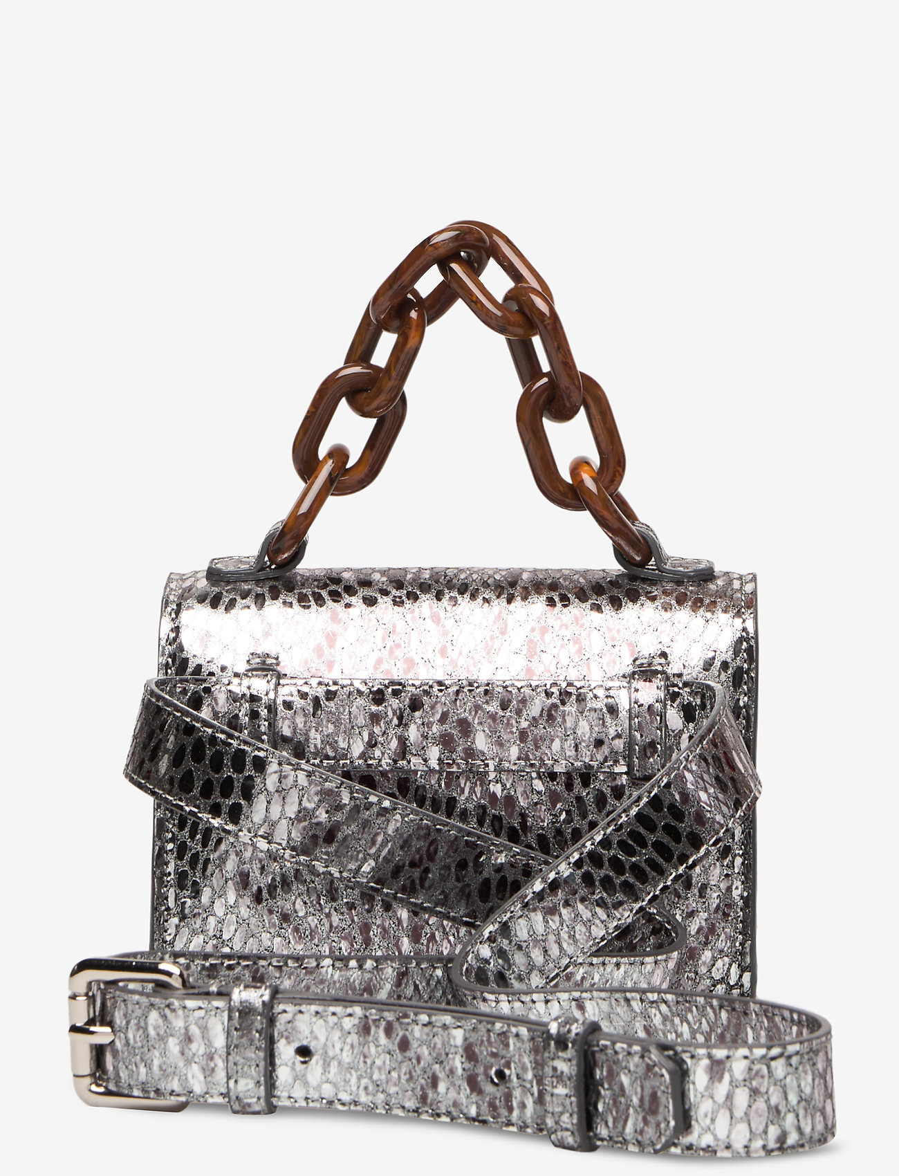 Ganni - Leather - silver - 1