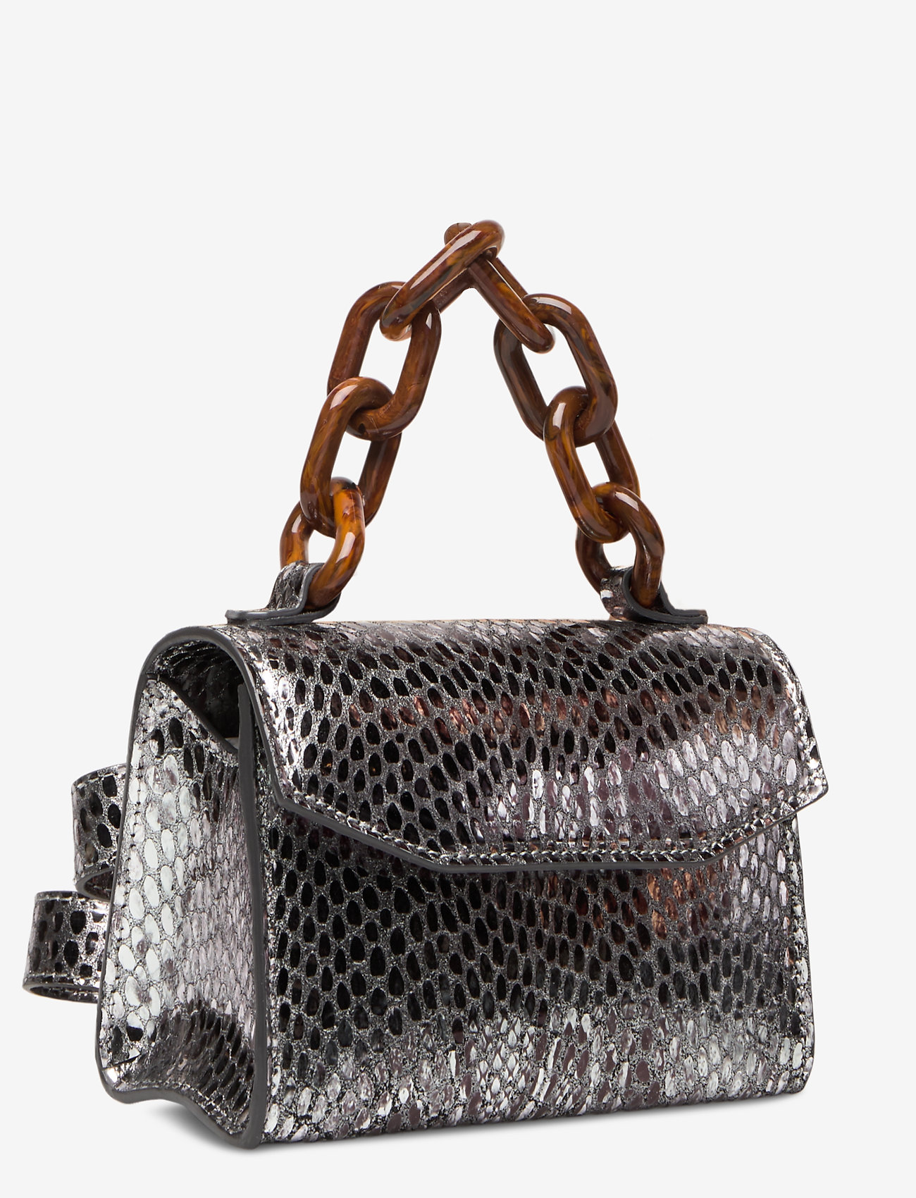 Ganni - Leather - silver - 2