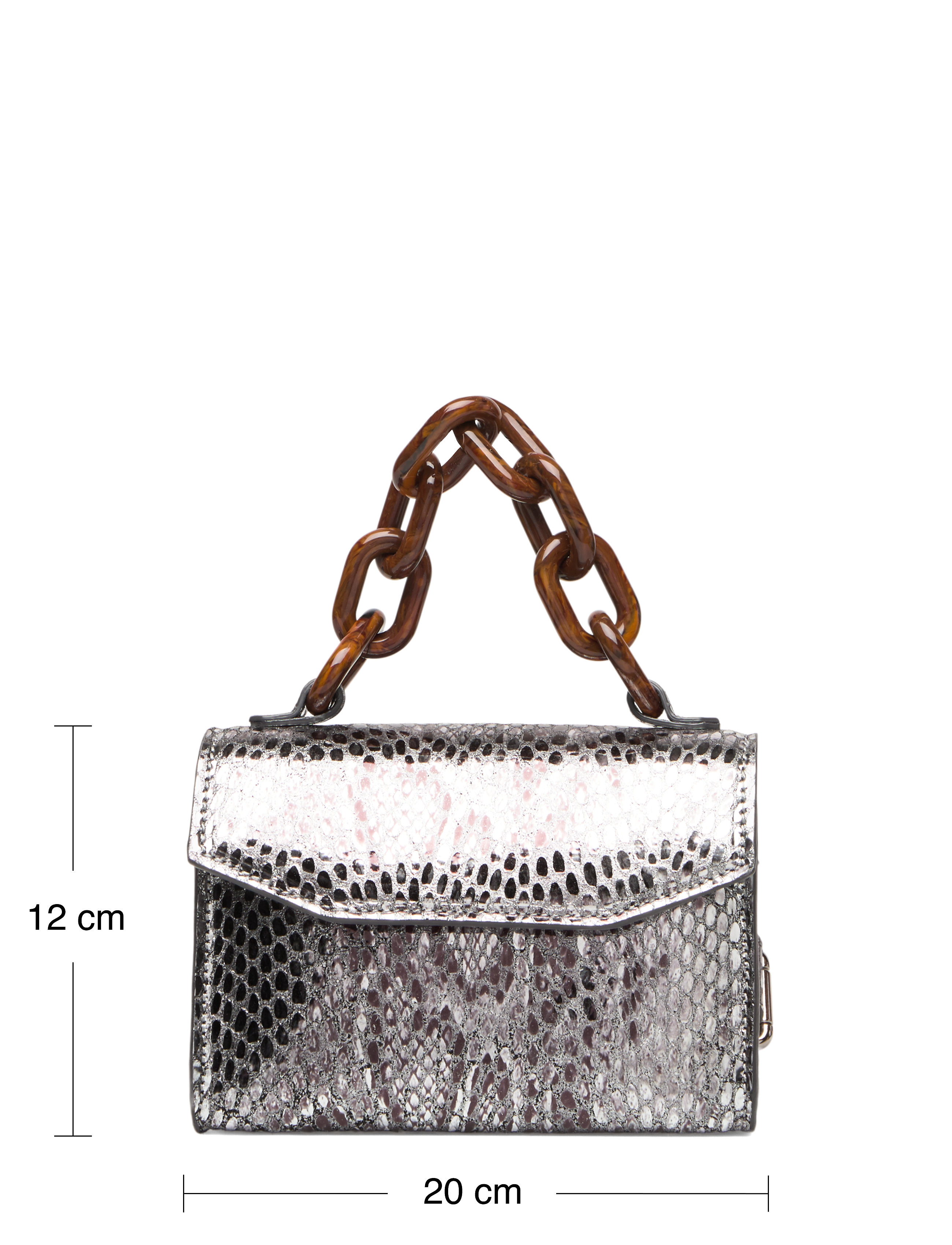 Ganni - Leather - silver - 4