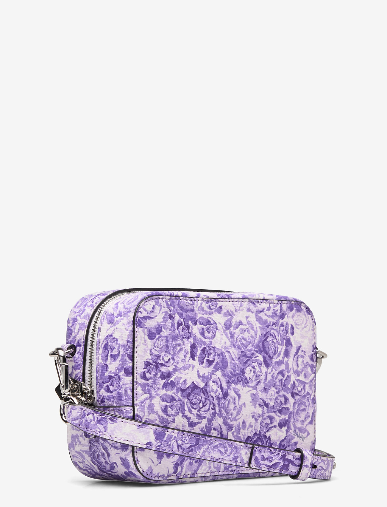 Ganni - Printed Leather - violet tulip - 2