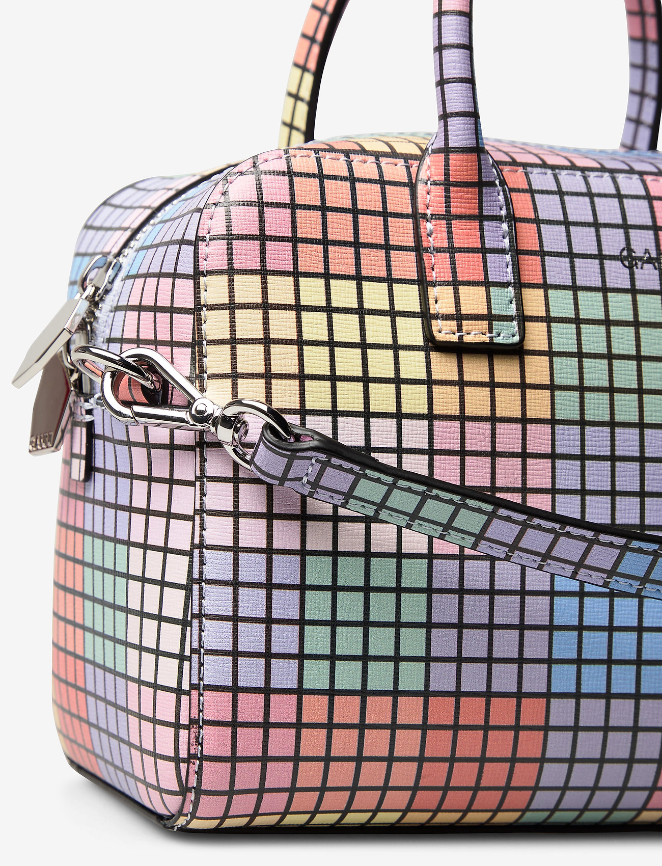 Ganni - Top Handle Bag Leather - multicolour - 3