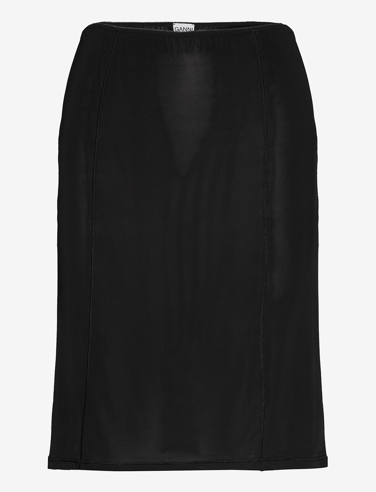 Ganni - Slip Skirt - black - 0