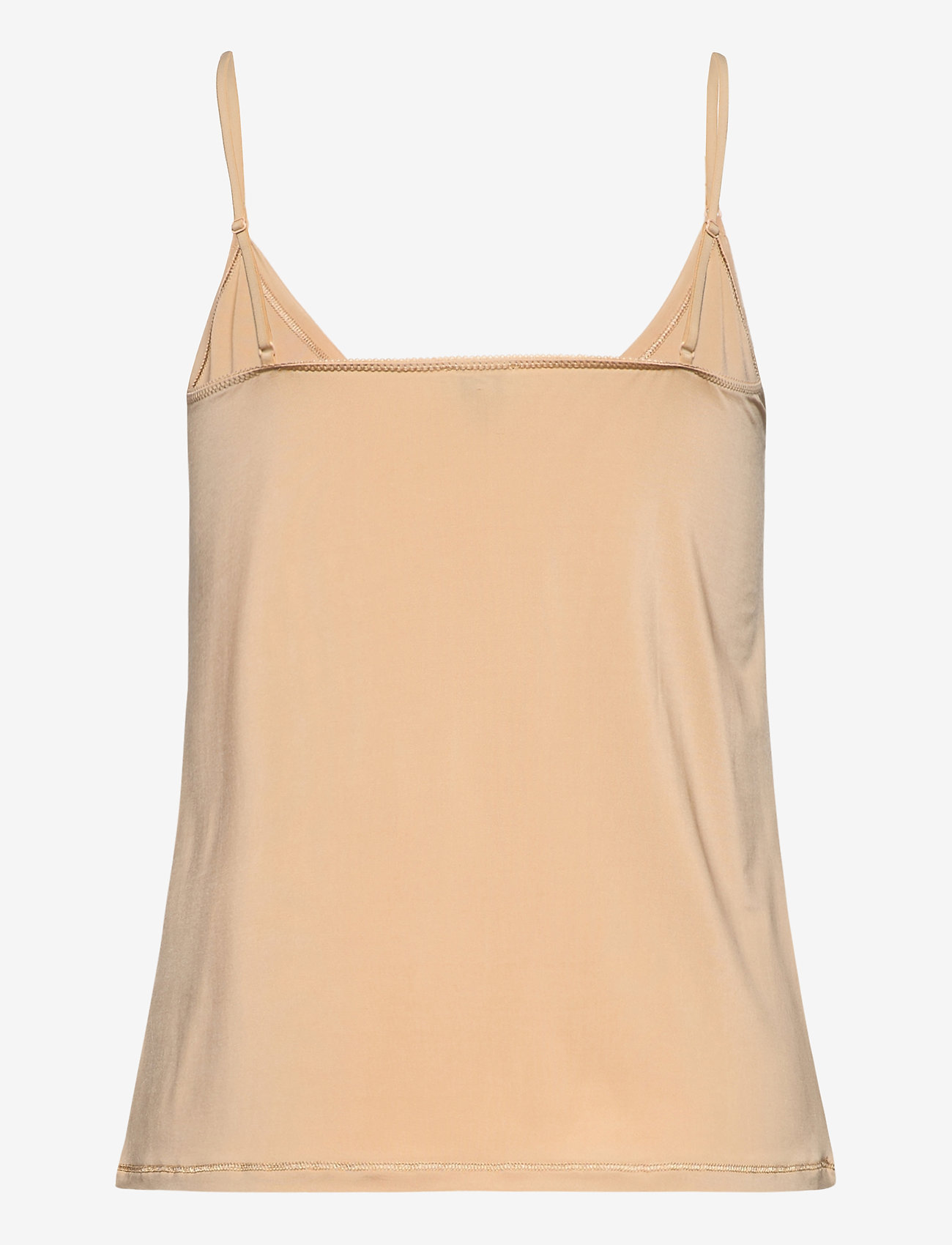 Ganni - Slip Top - tannin - 1