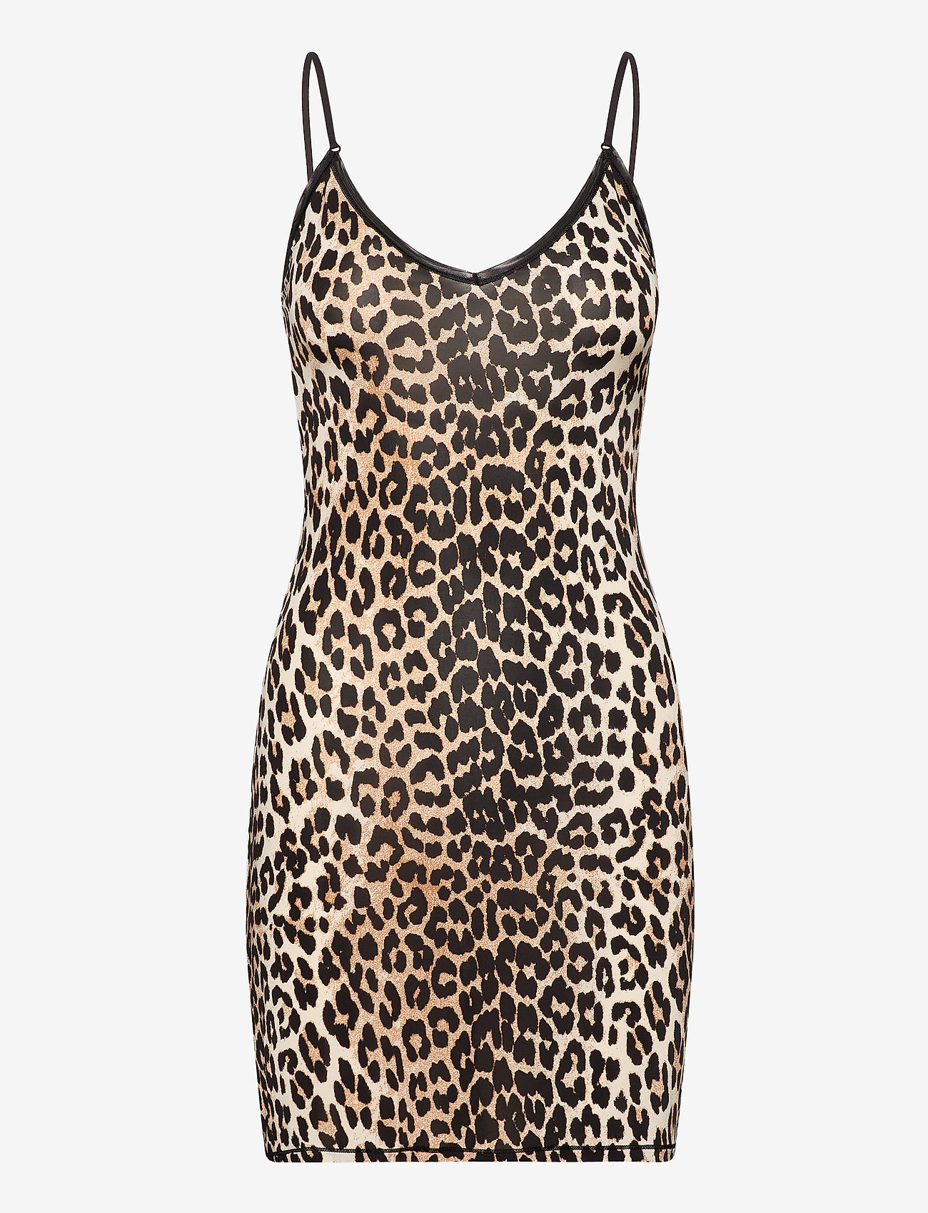 Ganni - Slip Dress - leopard - 0