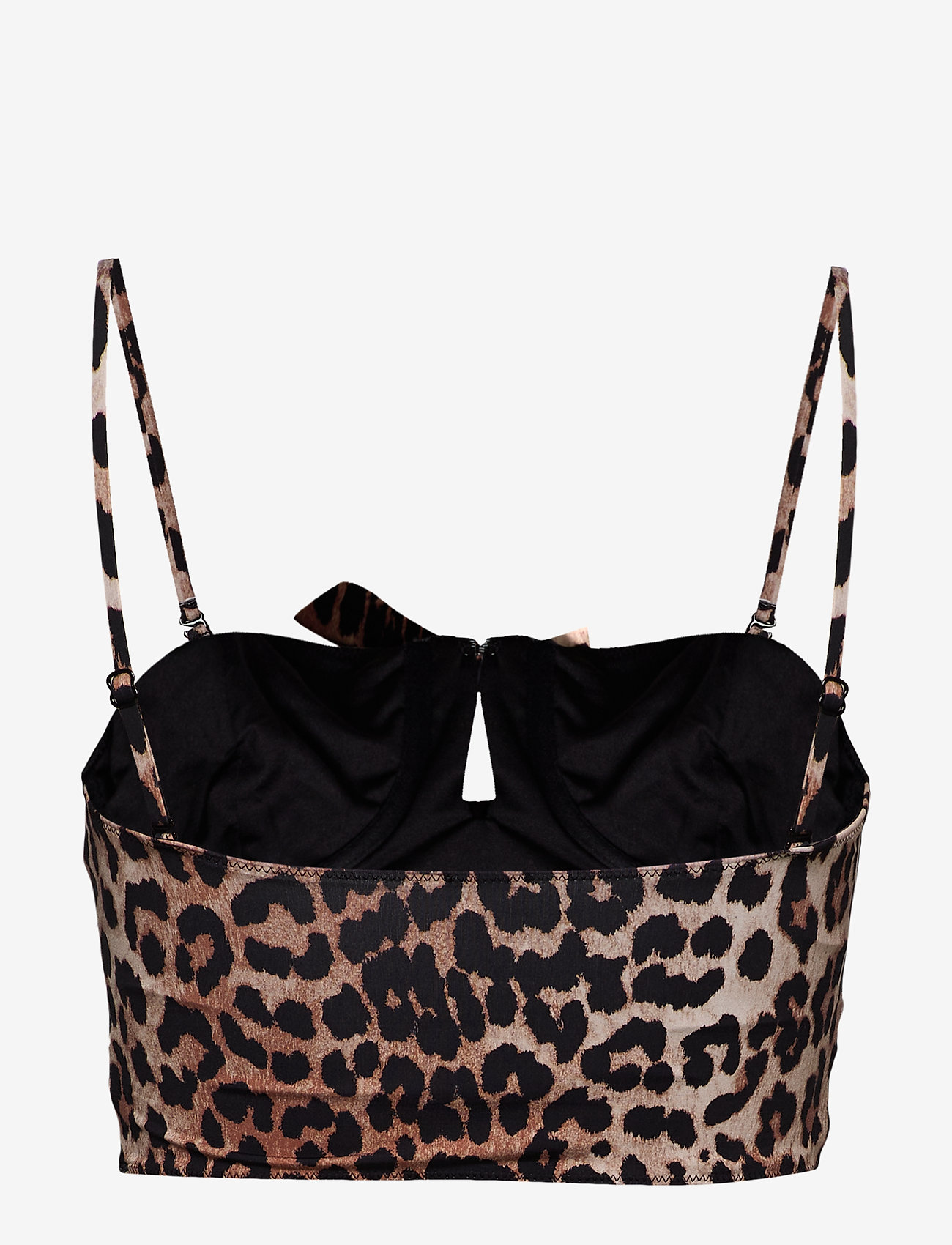 Ganni - Bikini top - leopard - 1