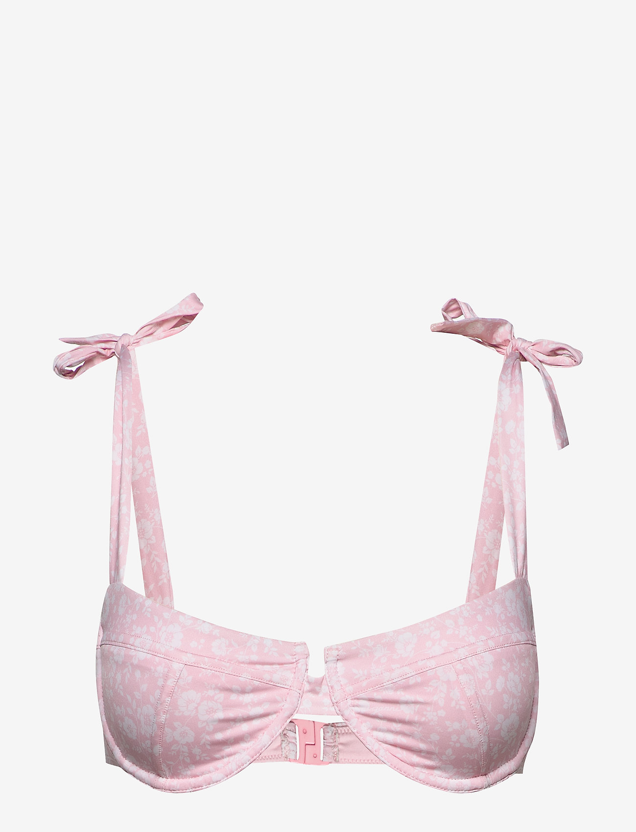 Ganni - Underwire Bikini Top - cherry blossom - 0