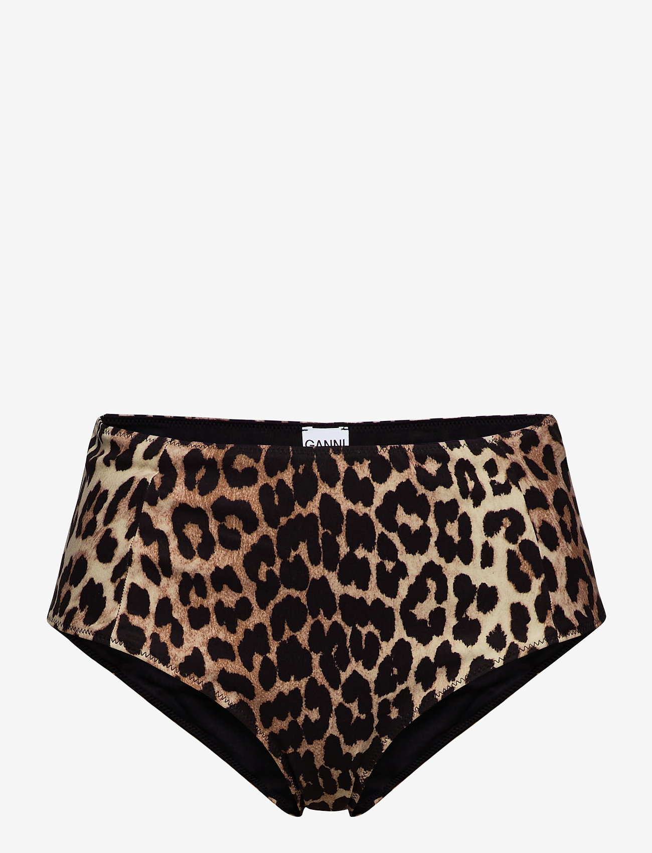 Ganni - Recycled Crisp Swimwear - leopard - 0