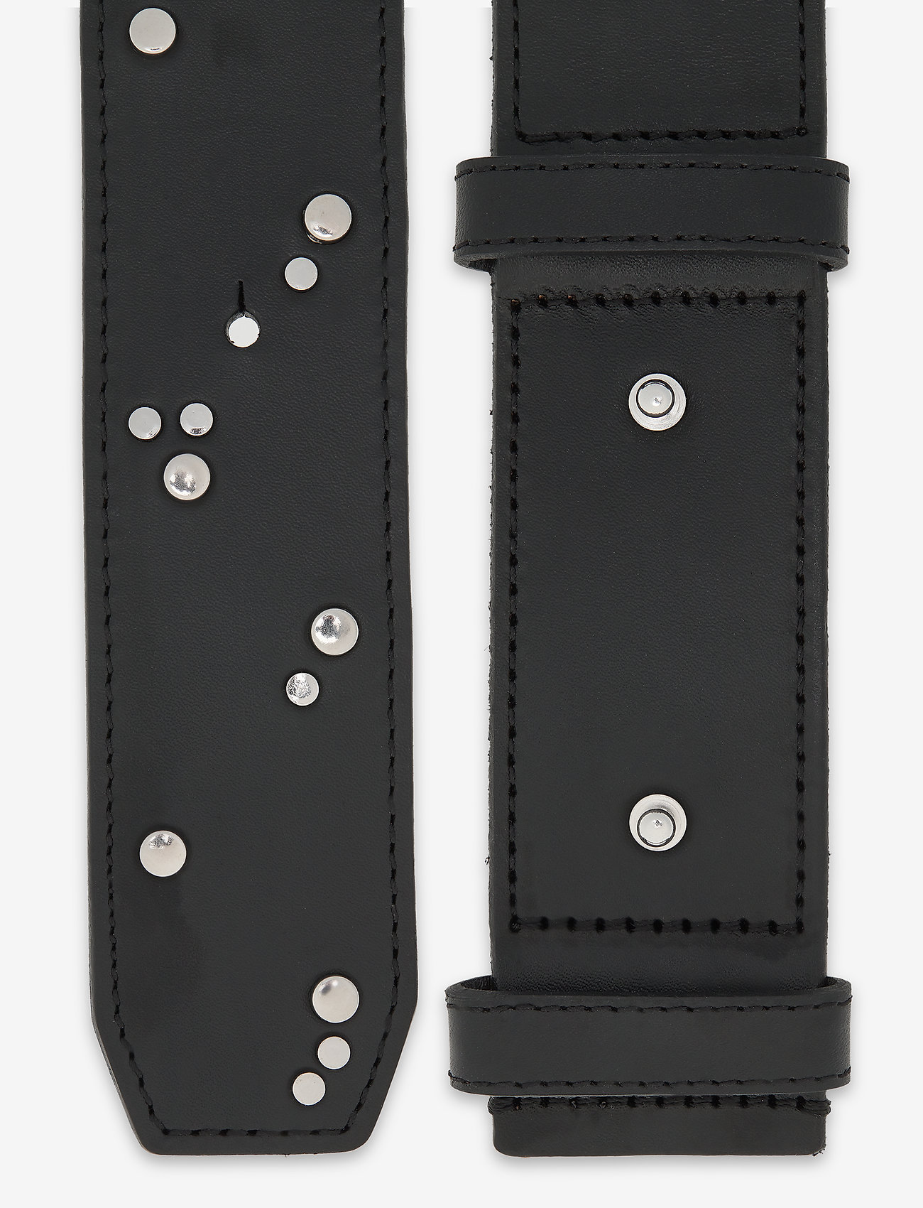 Ganni - Studded Belt - black - 1