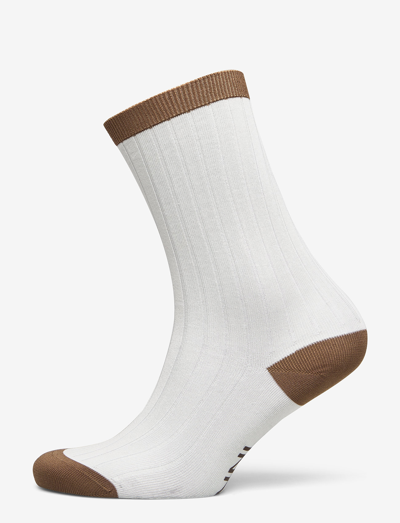 Ganni - Cotton Blend Socks - egret - 0