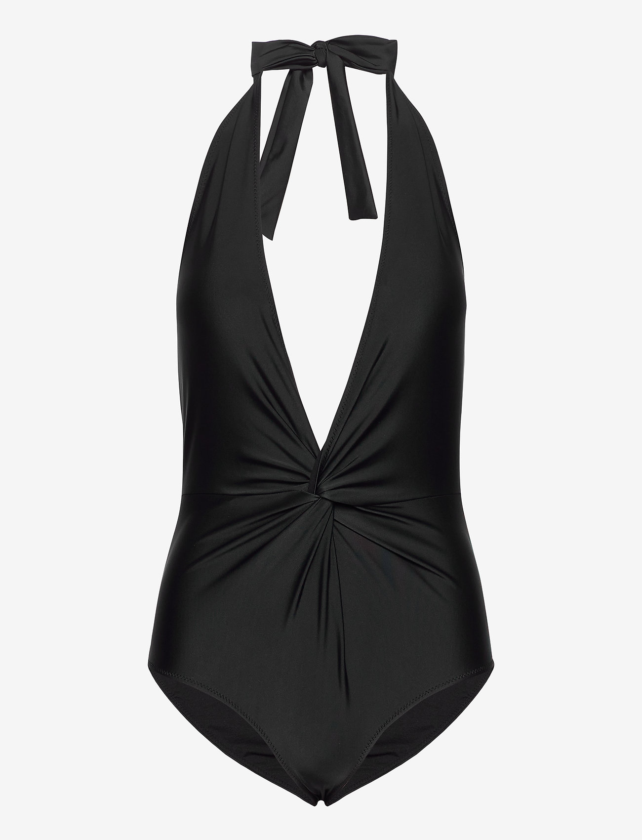 Ganni - Twist Swimsuit - black - 0