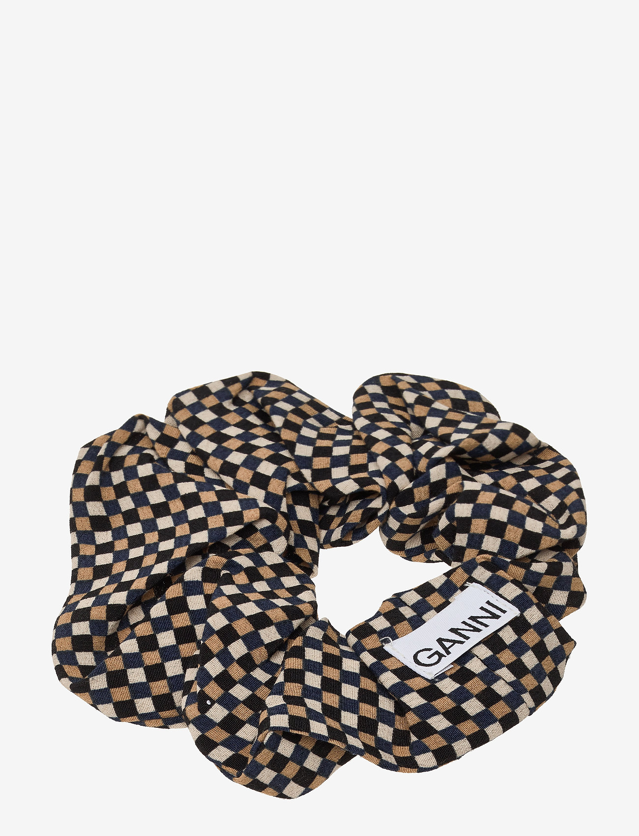 Ganni - Printed Crepe - tannin - 1