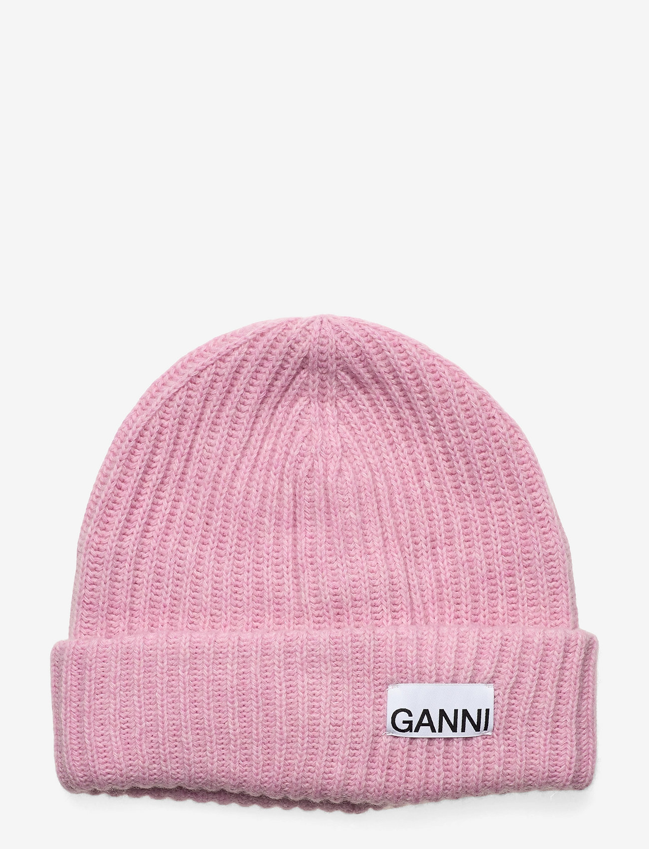 Ganni - Rib Knit Acc - pink nectar - 0