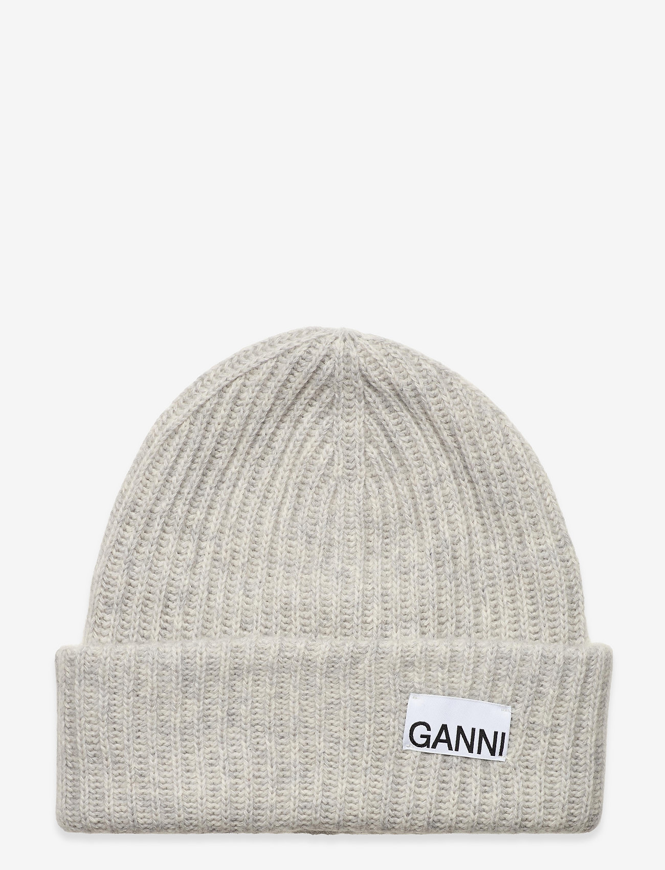 Ganni - Rib Knit Acc - paloma melange - 0
