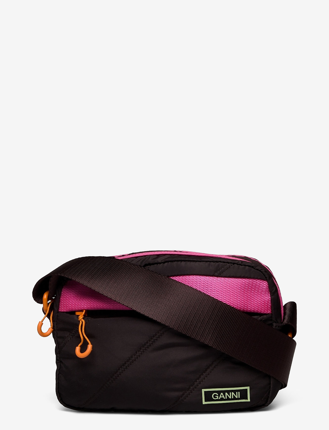 Ganni - Quilted Recycled Tech - mole - 0
