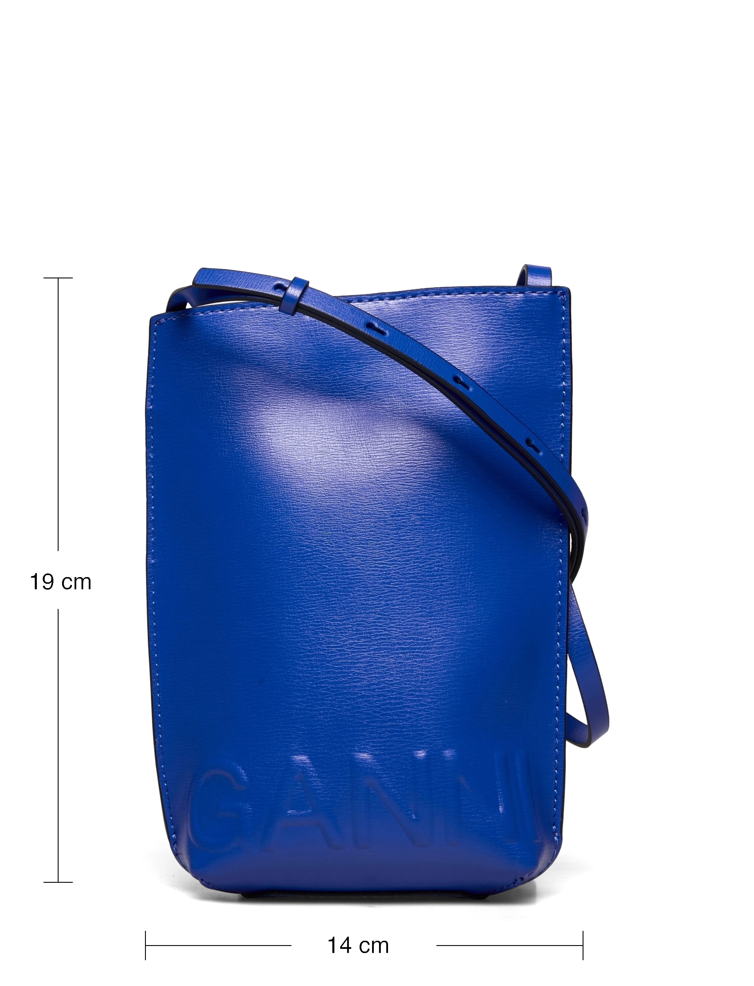 Ganni - Banner Small Crossbody - dazzling blue - 4