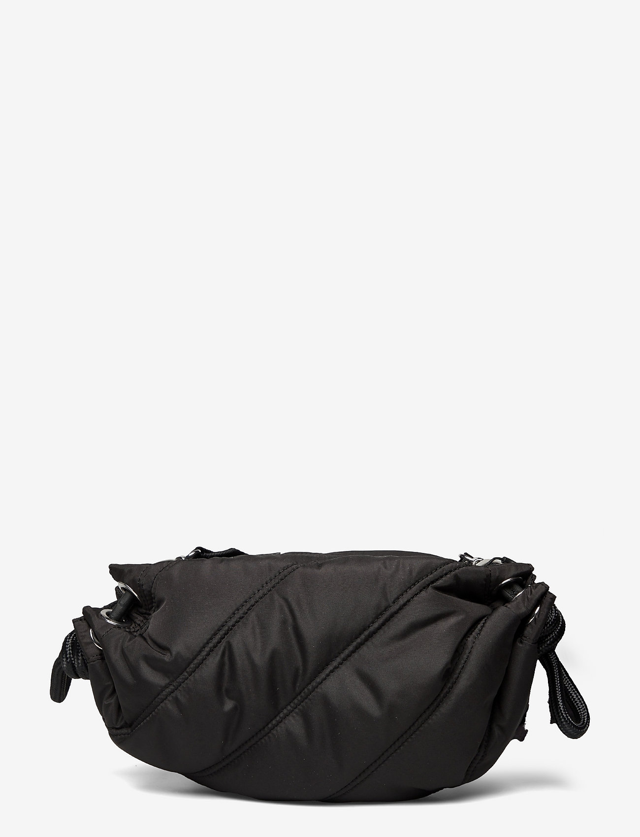 Ganni - Quilted Recycled Tech Small Duffle Bag - black - 1