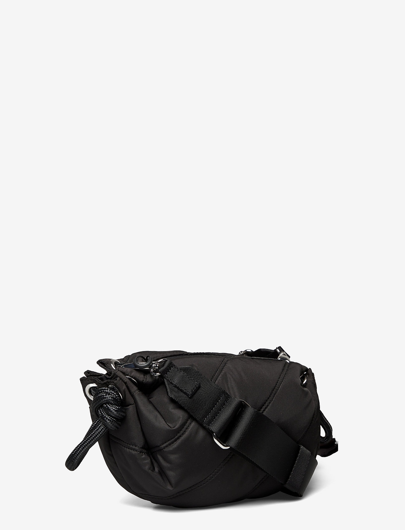 Ganni - Quilted Recycled Tech Small Duffle Bag - black - 2