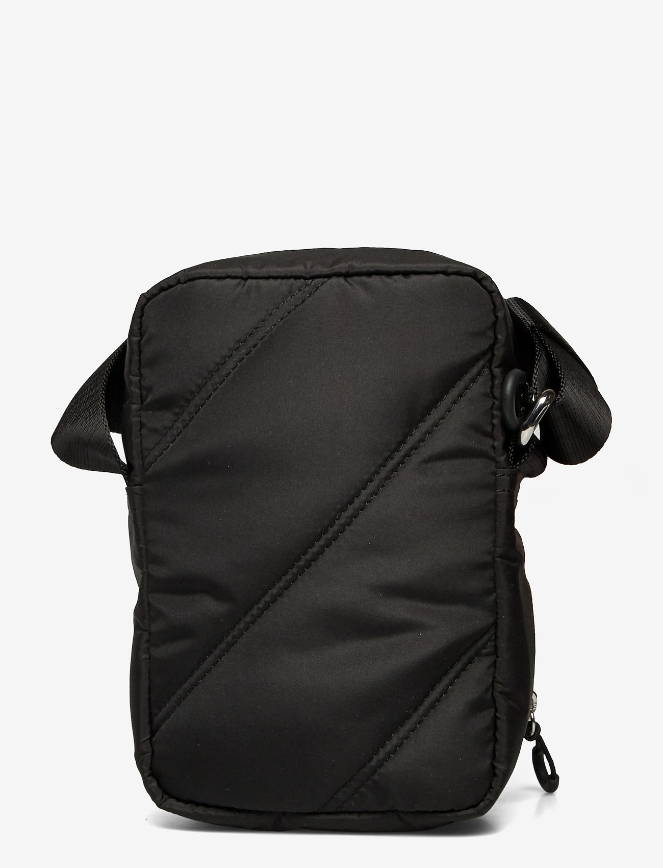 Ganni - Quilted Recycled Tech Mini Crossbody - black - 1