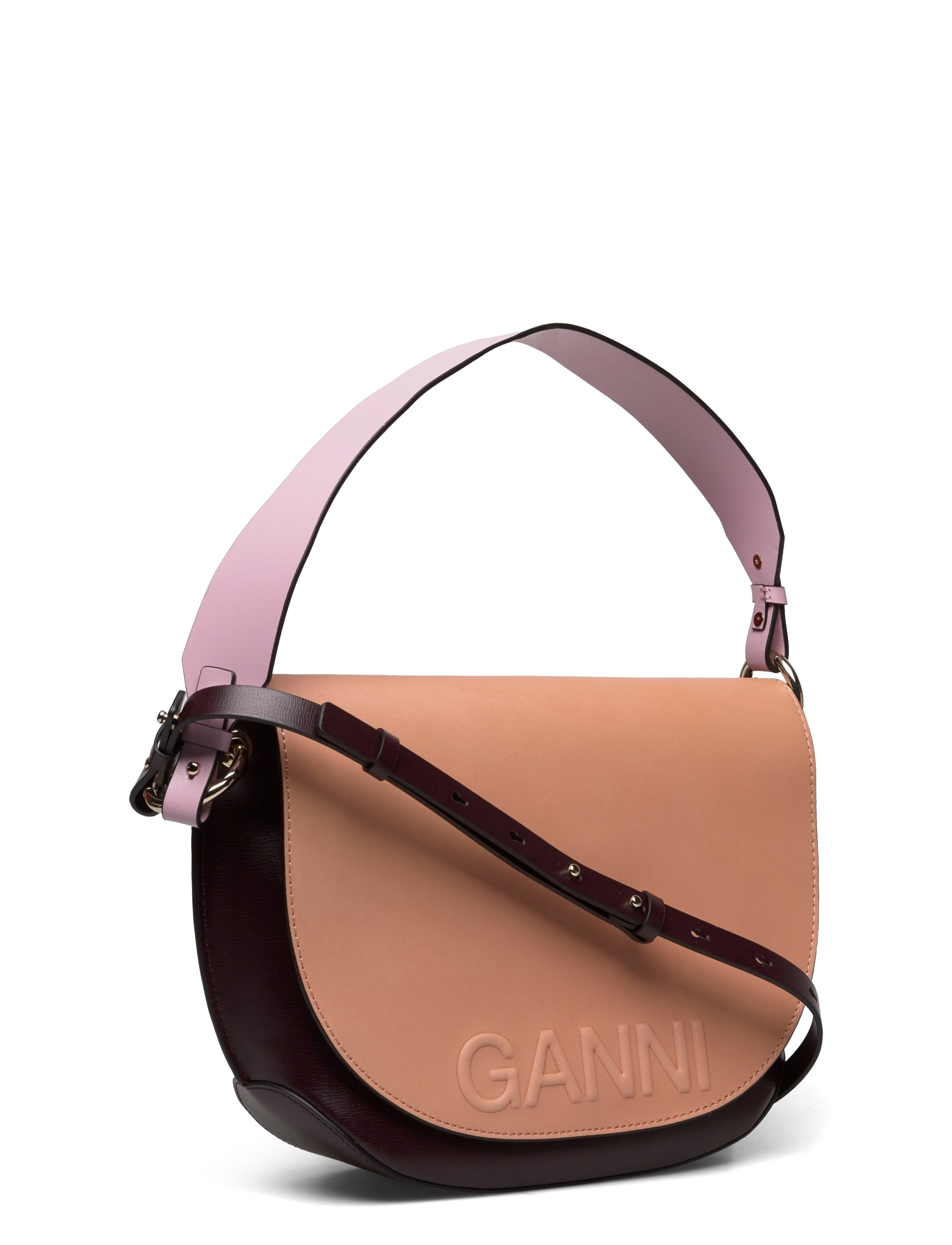 Ganni - Banner Large Saddle - tannin - 2