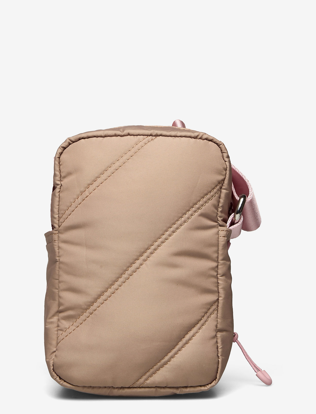 Ganni - Quilted Recycled Tech Mini Crossbody - tannin - 1
