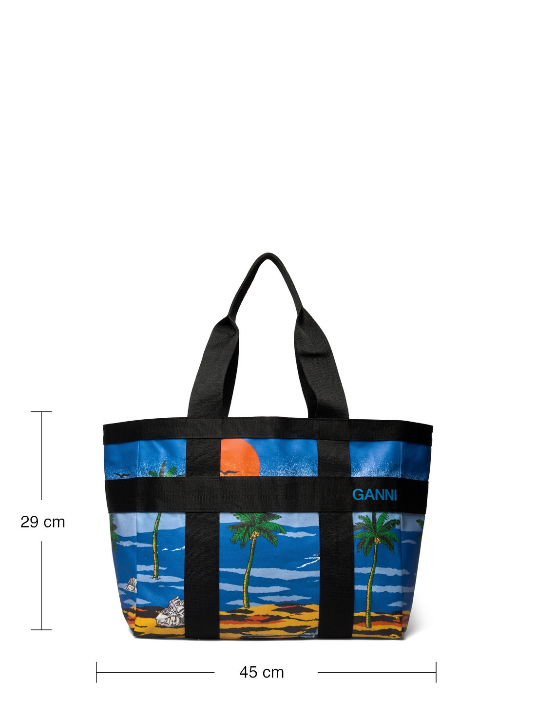 Ganni hot sale tote bag