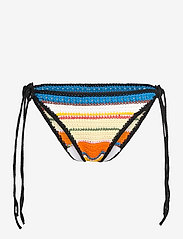 Ganni - Crochet Swimwear - solmittavat bikinihousut - beach stripe multi - 0