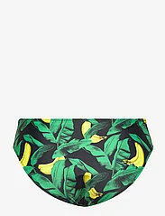 Ganni - Recycled Printed - bikini briefs - banana tree black - 1