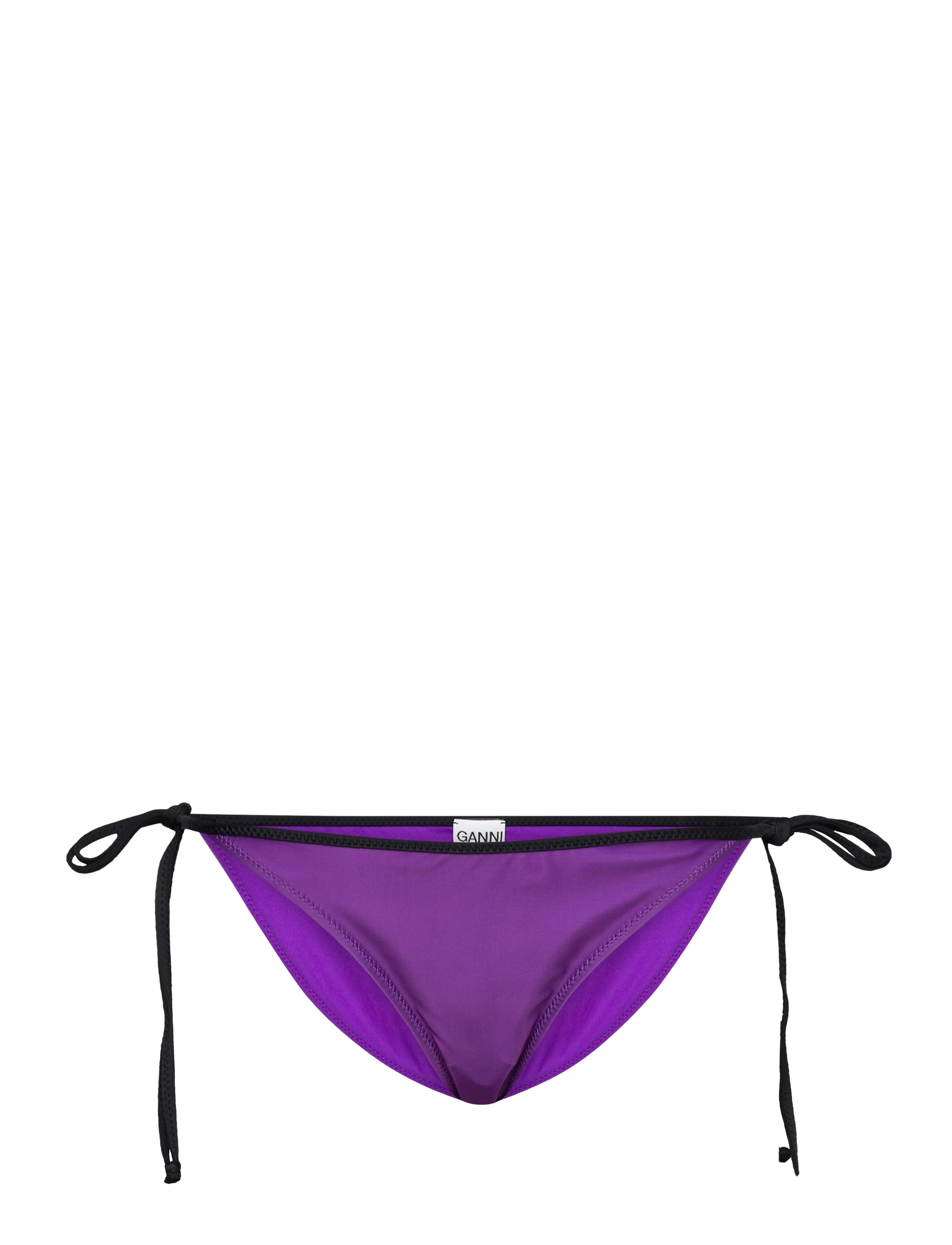 Ganni Recycled Graphic - Badetøj - SPARKLING GRAPE / purple