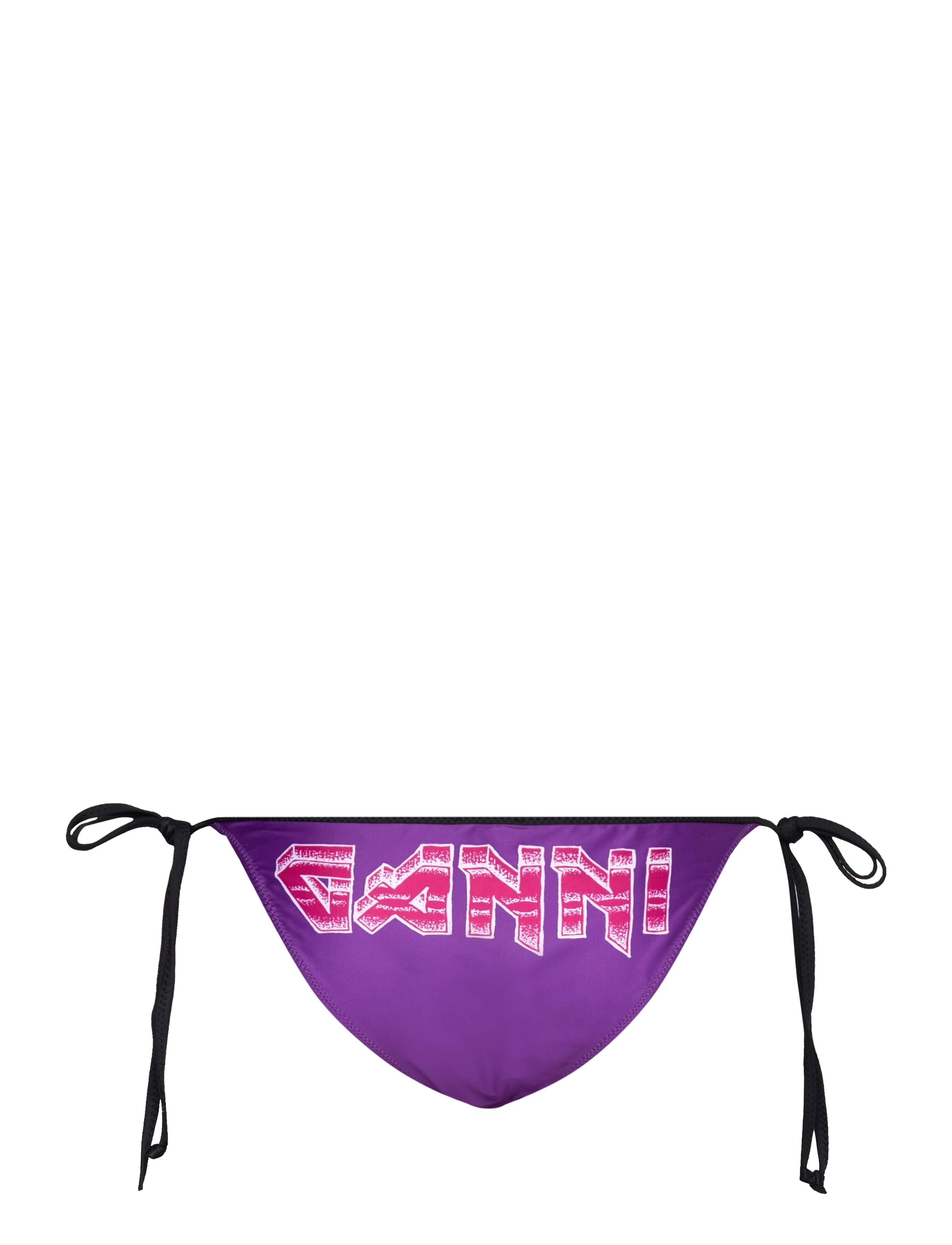 Ganni - Recycled Graphic - solmittavat bikinihousut - sparkling grape - 1