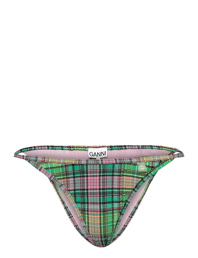 Ganni Recycled Seersucker swimwear shop at Booztlet