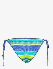 Ganni - Crochet Swimwear - solmittavat bikinihousut - blue curacao - 1